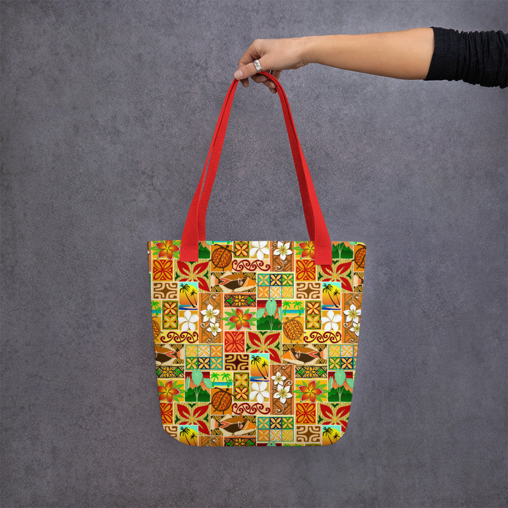 Hawaiian Motif Tote bag