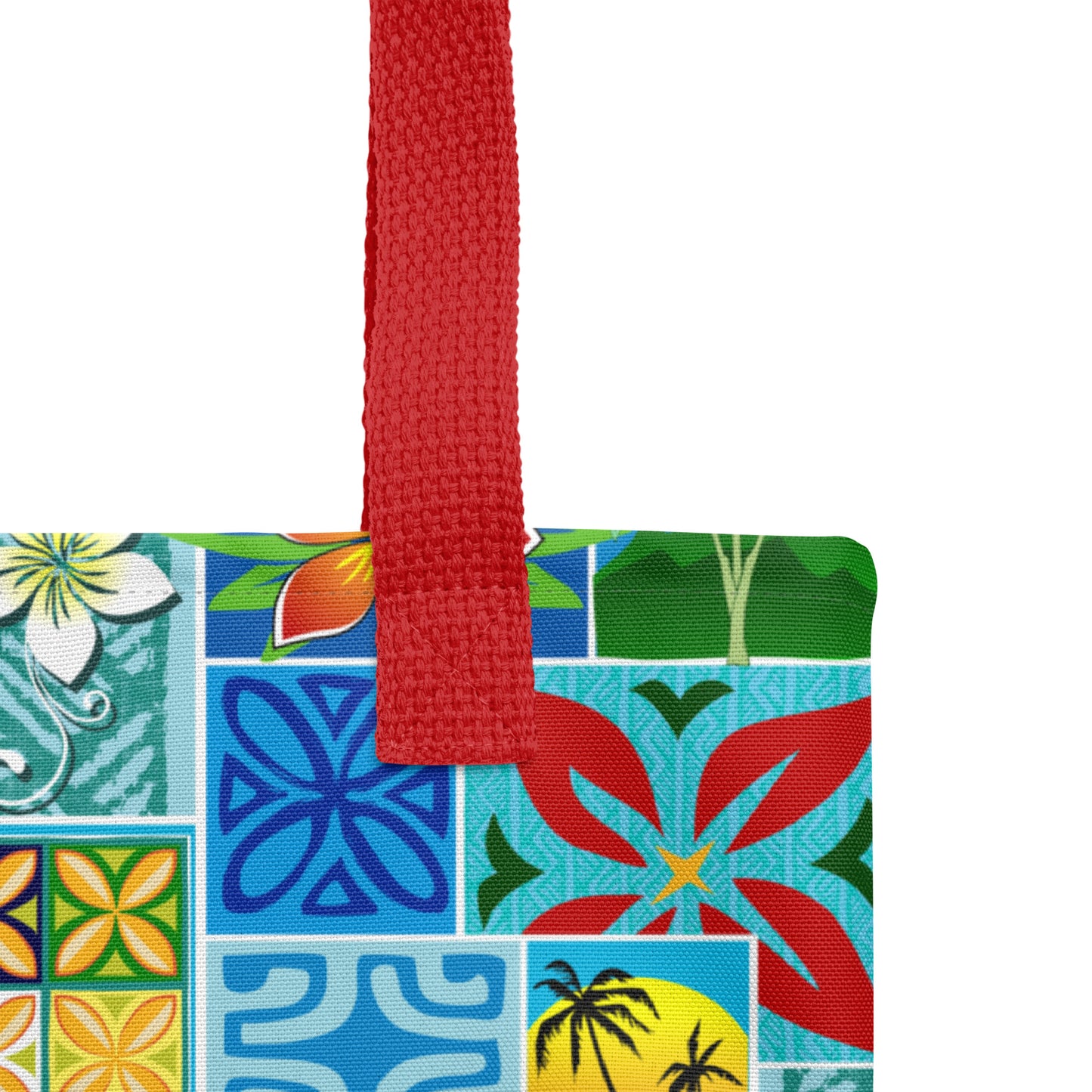 New Hawaiian Motif Tote bag