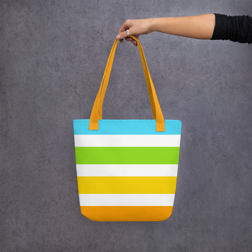 Tropic Stripe Tote bag