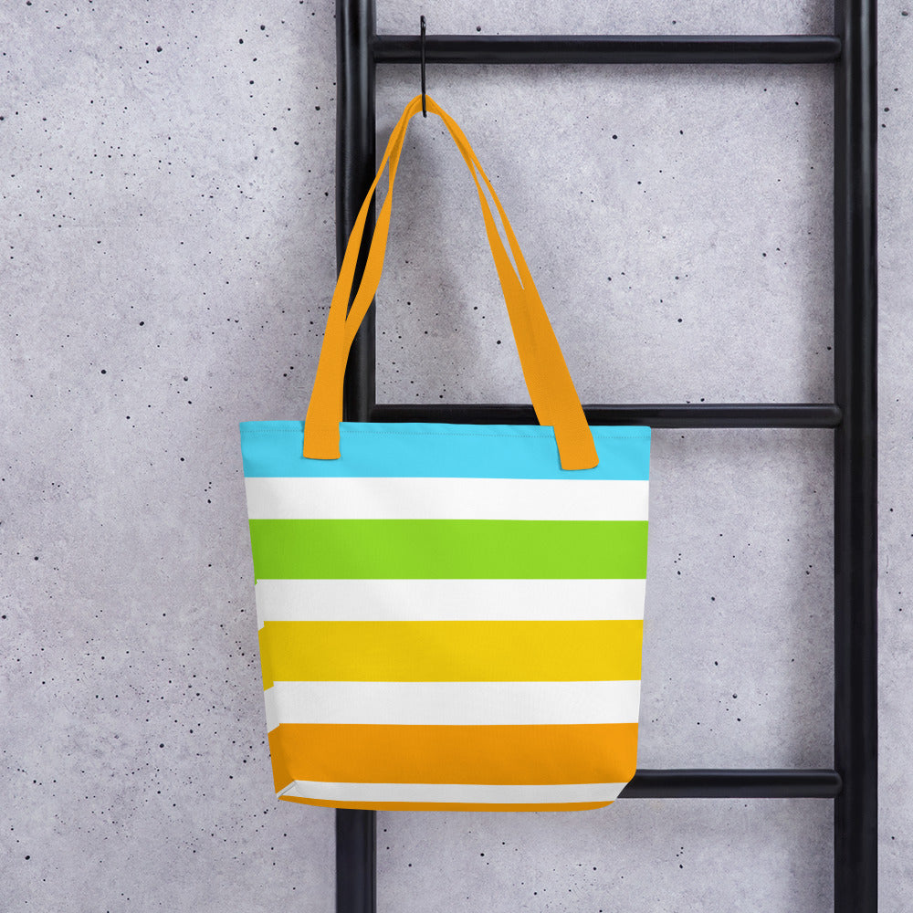 Tropic Stripe Tote bag
