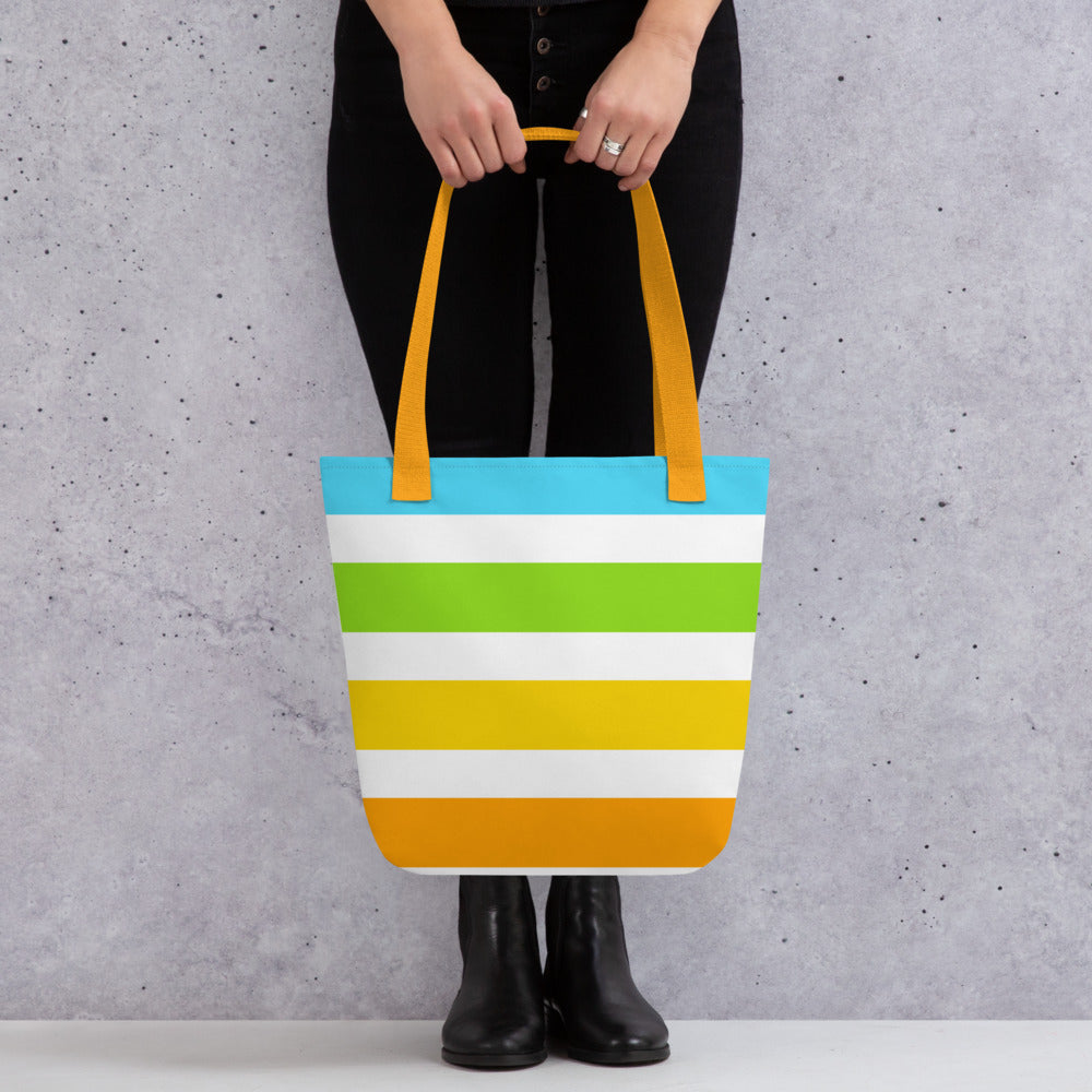 Tropic Stripe Tote bag