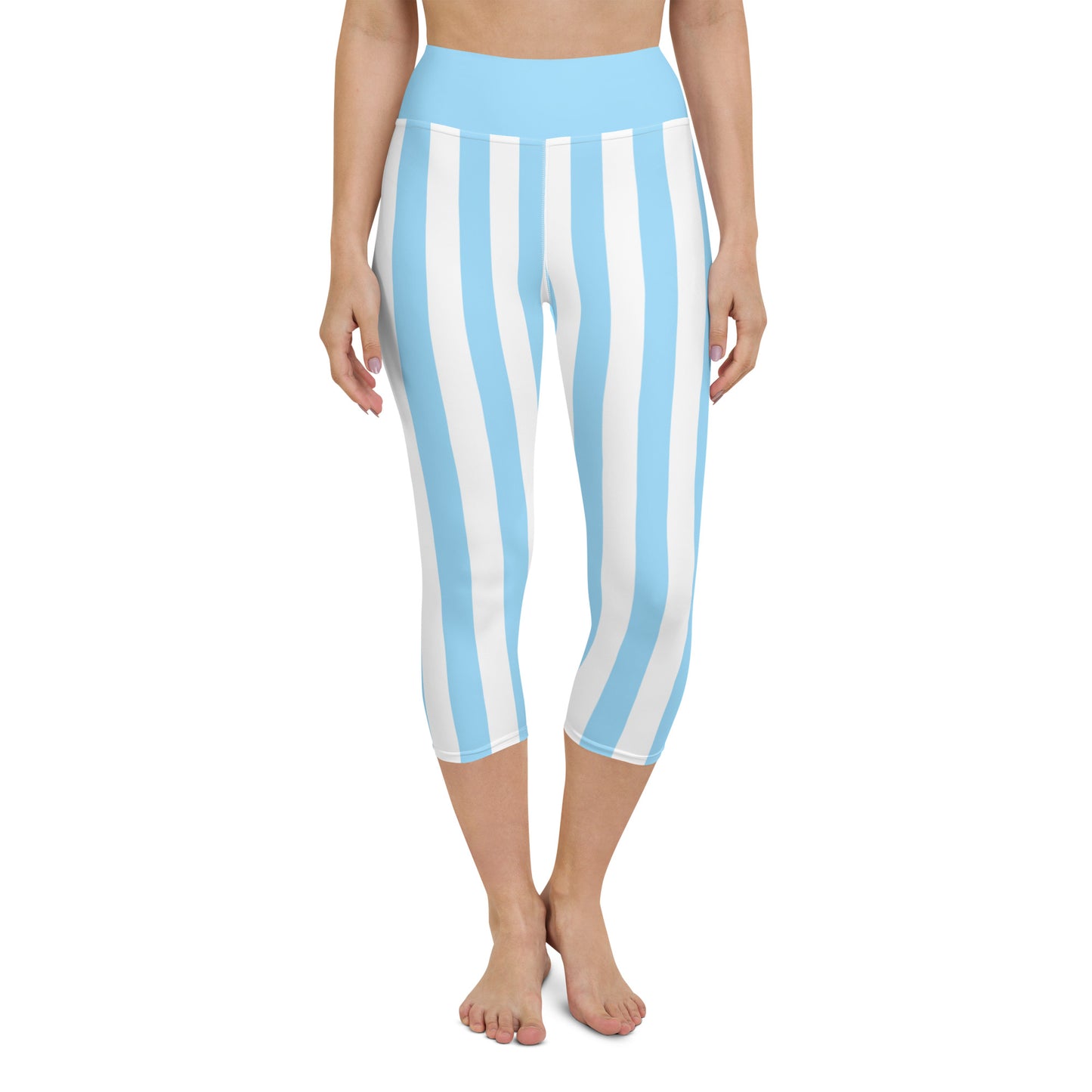Beachboy Baby Blue Yoga Capri Leggings