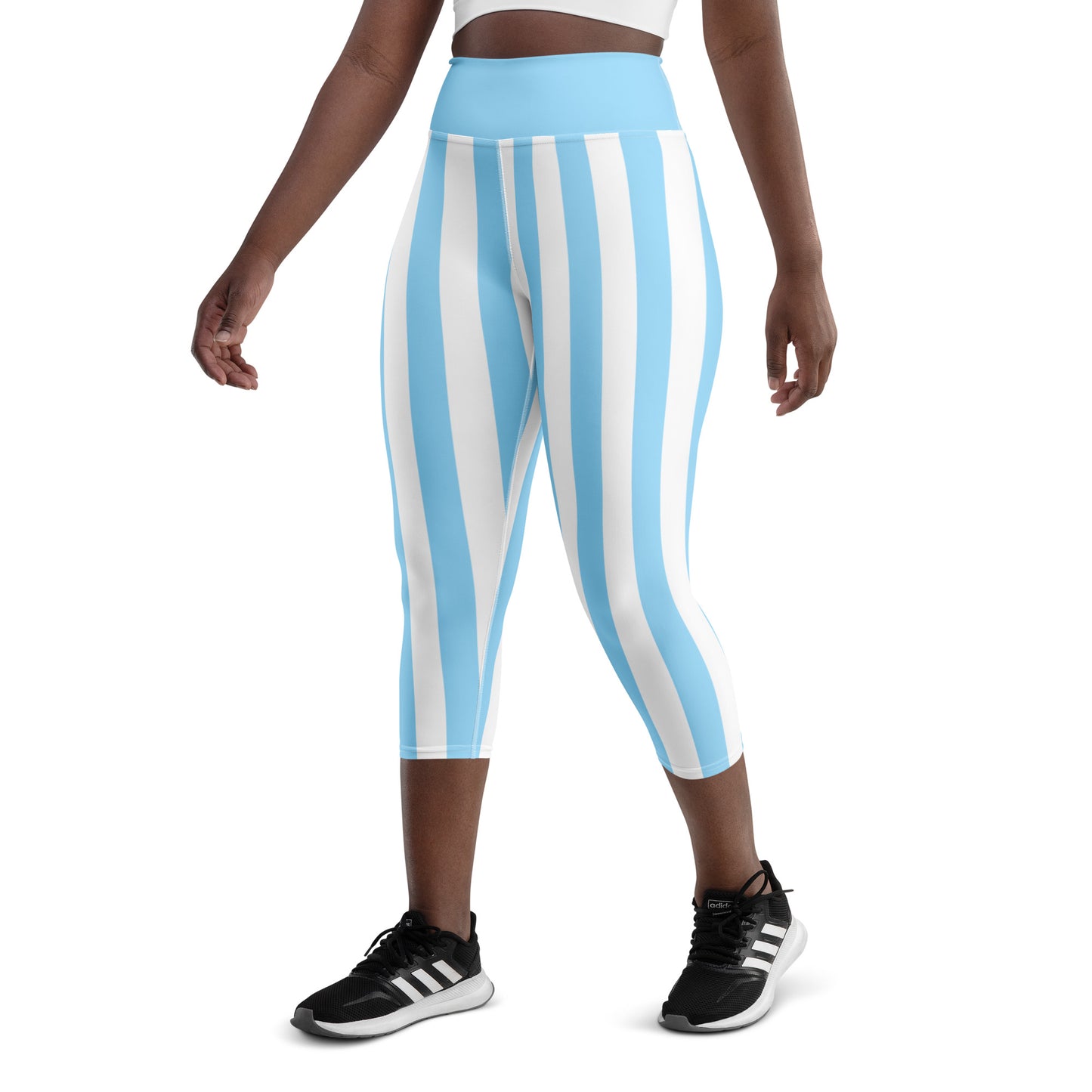Beachboy Baby Blue Yoga Capri Leggings