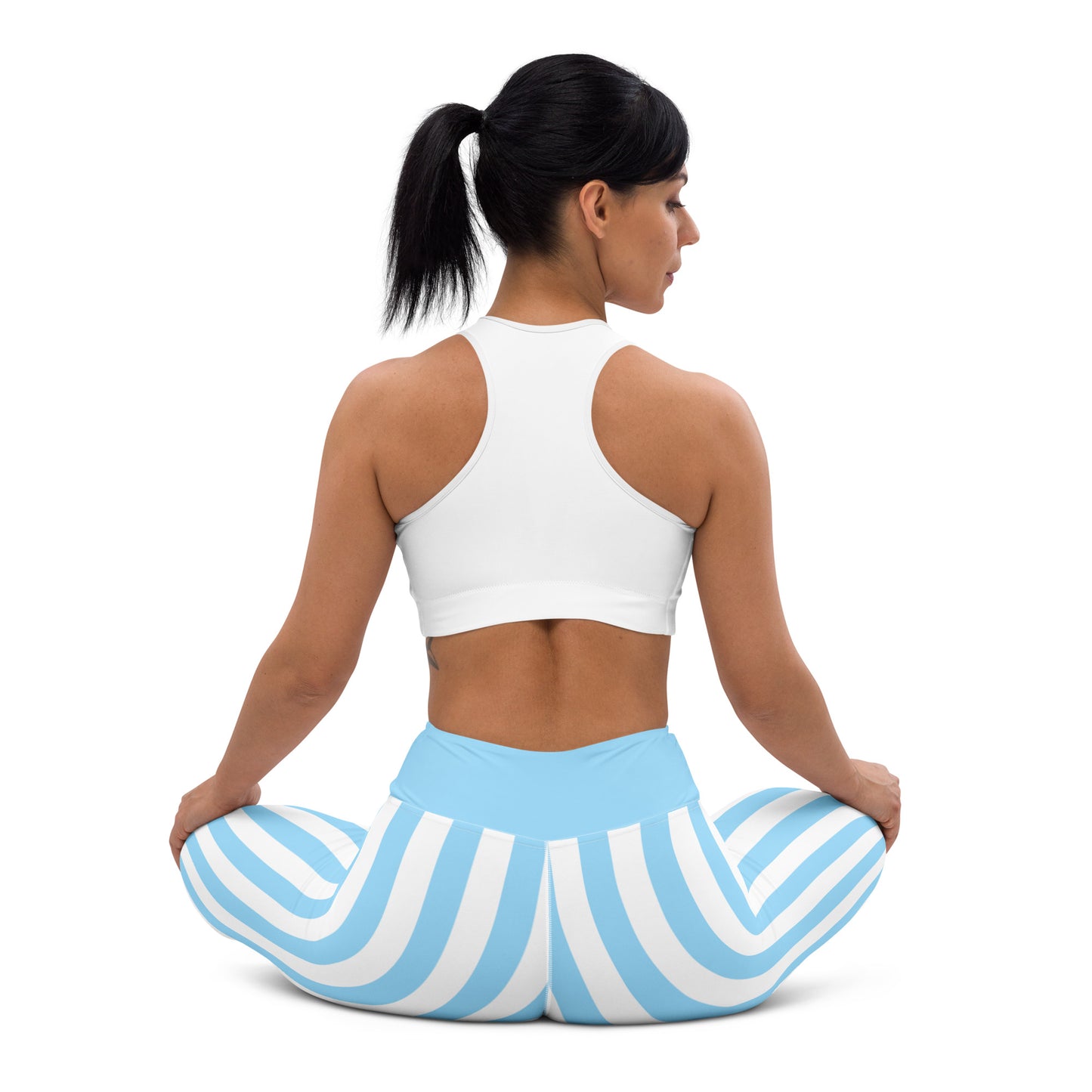 Beachboy Baby Blue Yoga Leggings