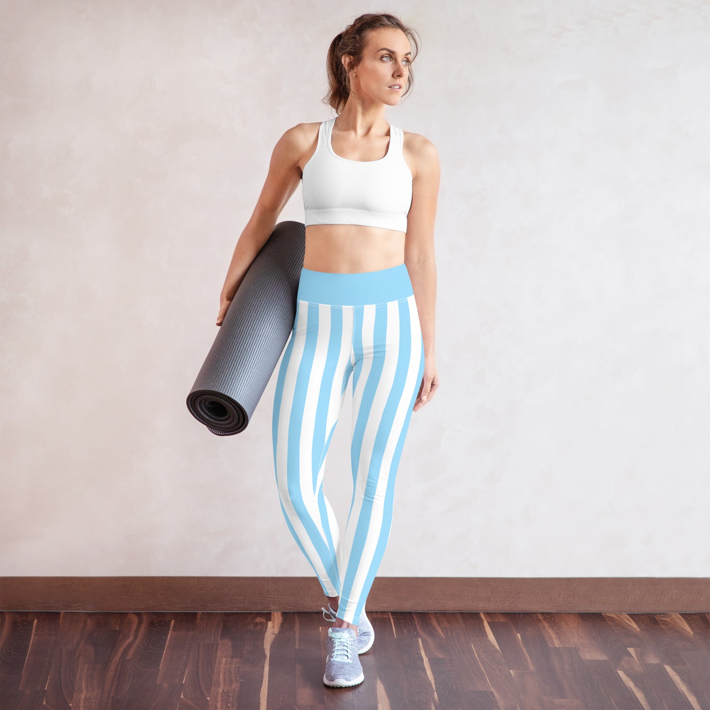 Beachboy Baby Blue Yoga Leggings
