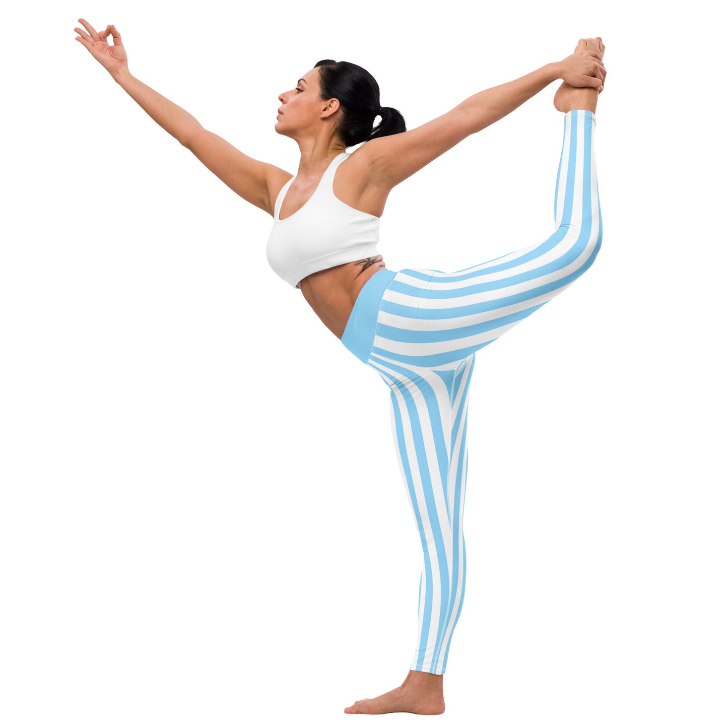 Beachboy Baby Blue Yoga Leggings