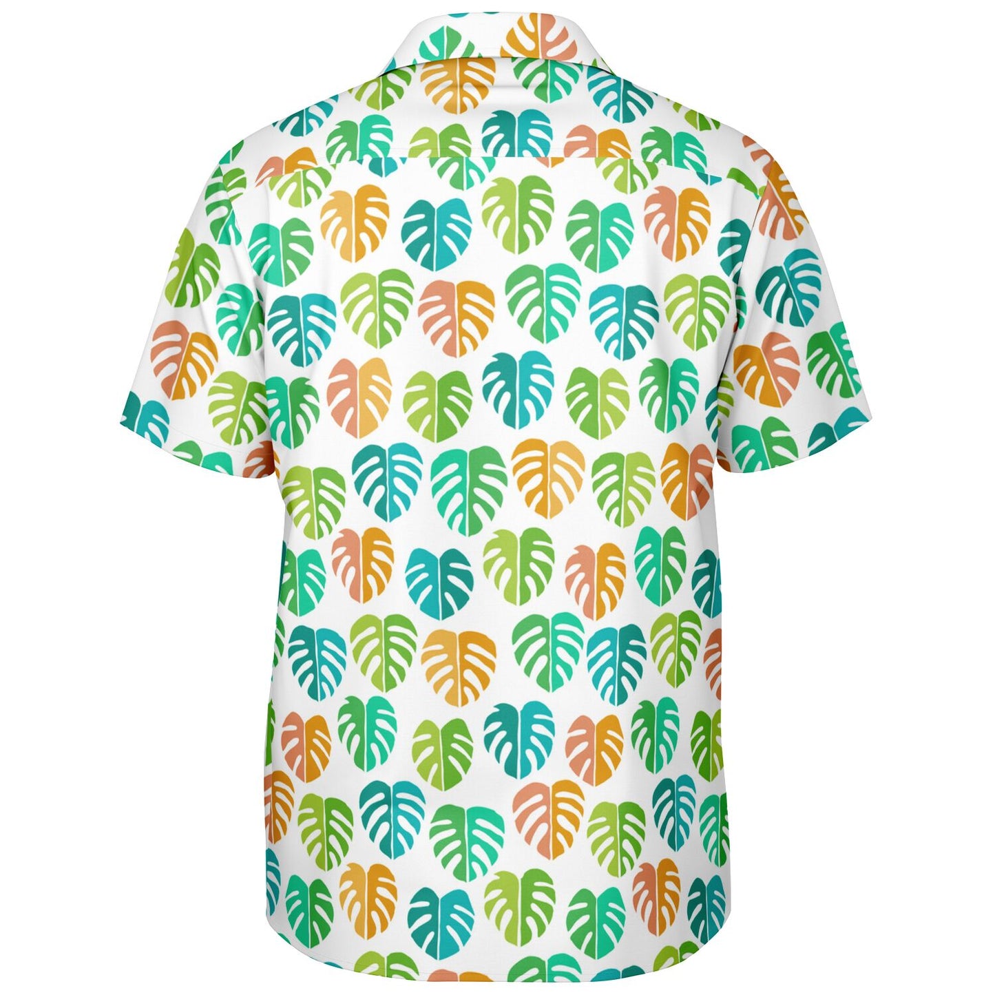 'Delicious Monsters' Short Sleeve Button-Down Shirt