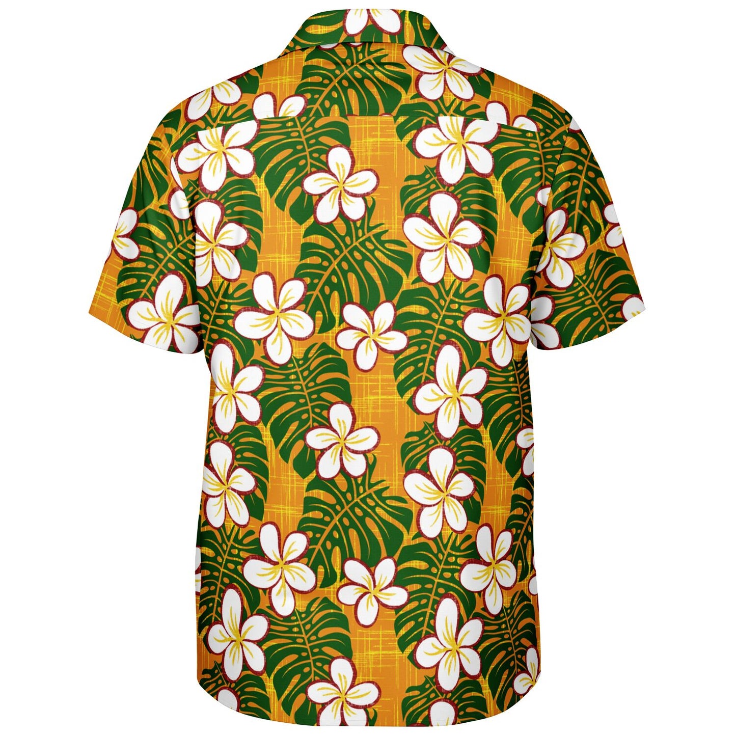 Autumn Aloha Short Sleeve Button-Down Shirt