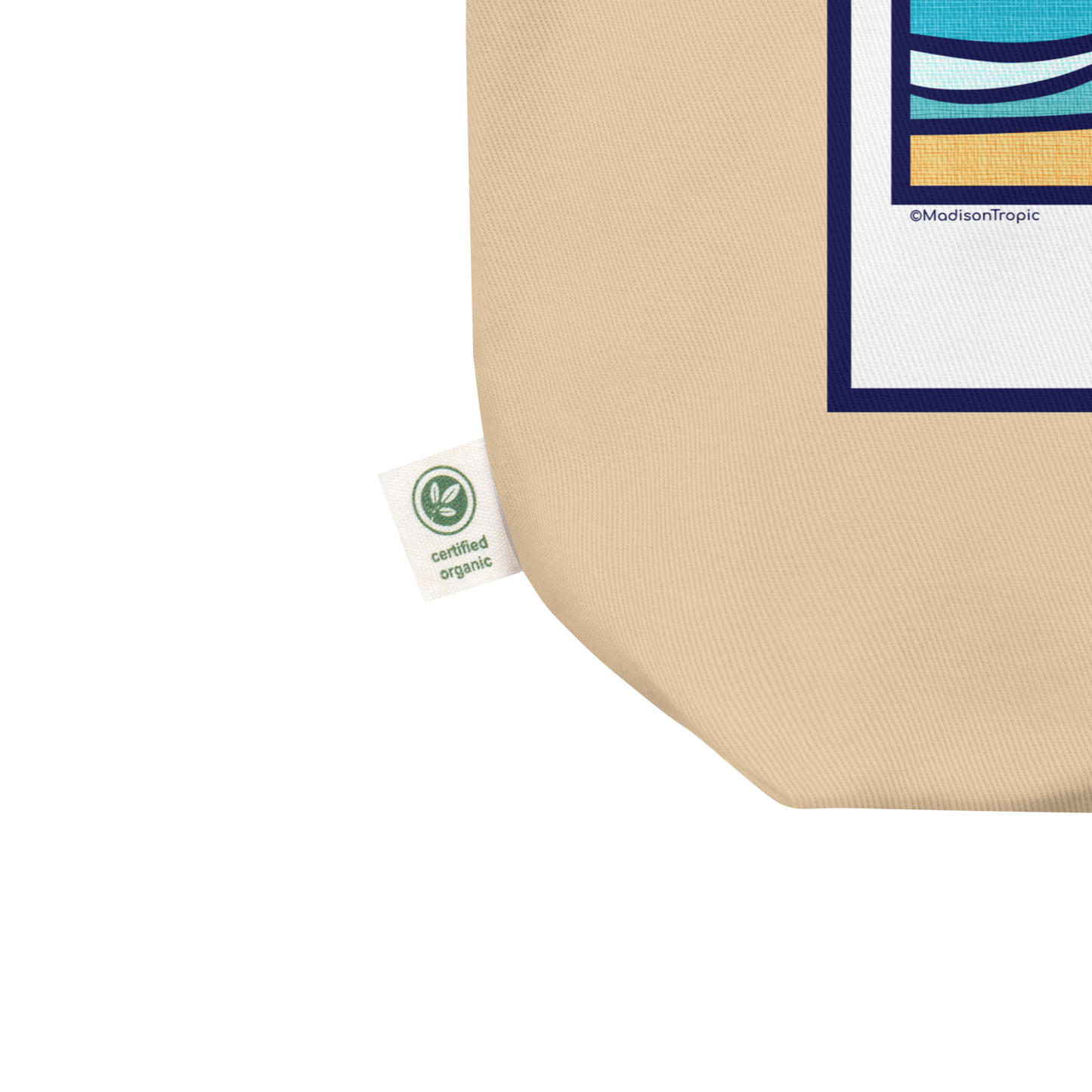 Tropic Glass "Peace" Eco Tote Bag