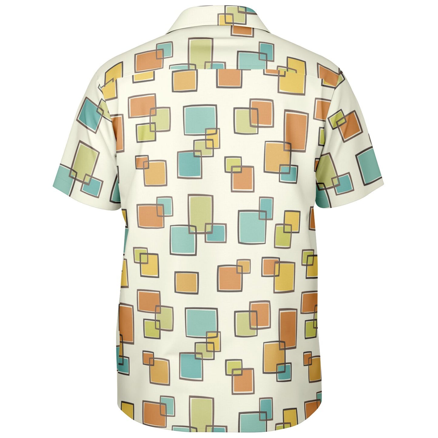 'Real Gone Square' Short Sleeve Button-Down Shirt