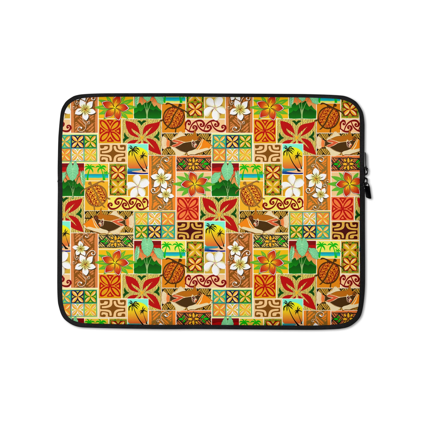 Hawaiian Motif Laptop Sleeve