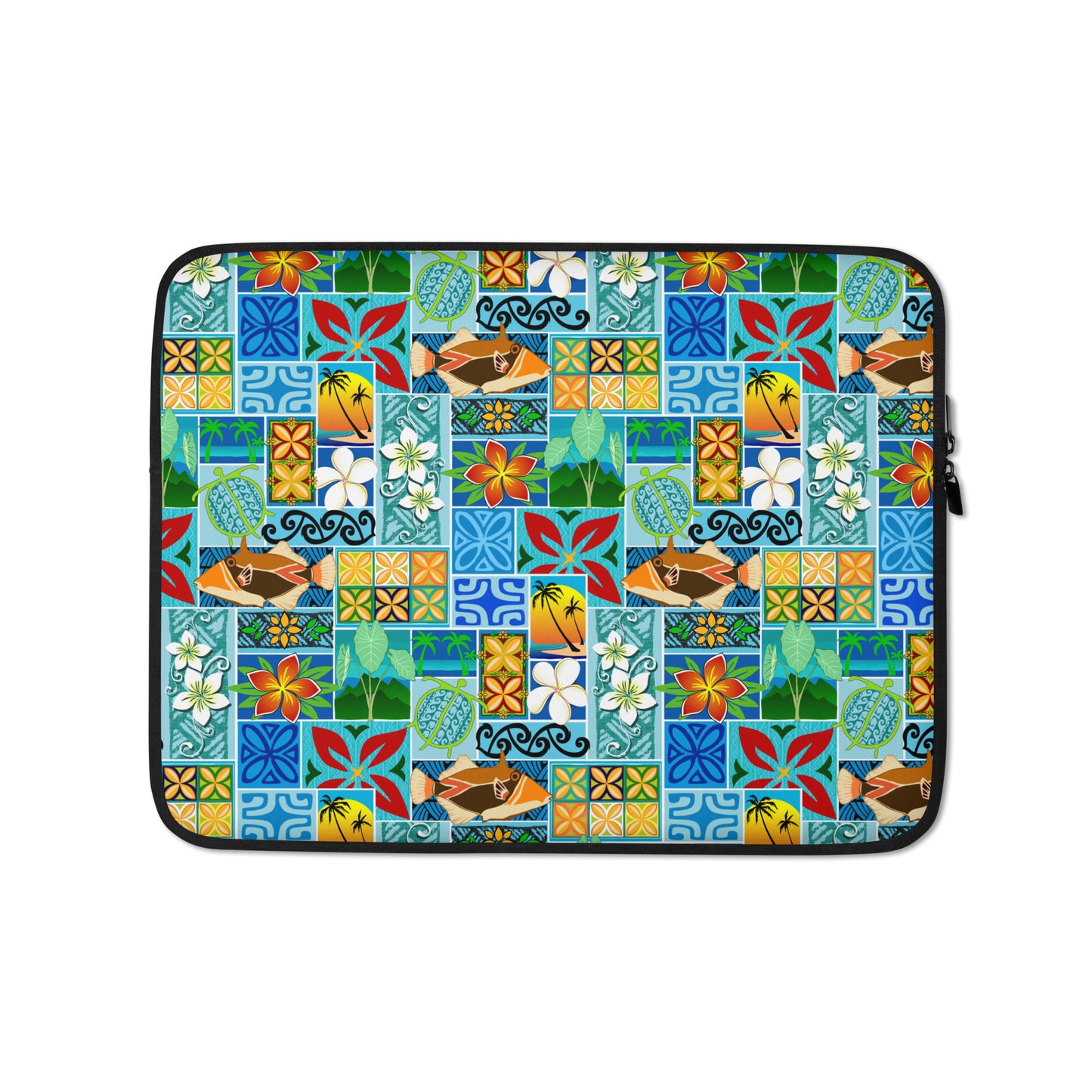 New Hawaiian Motif Laptop Sleeve