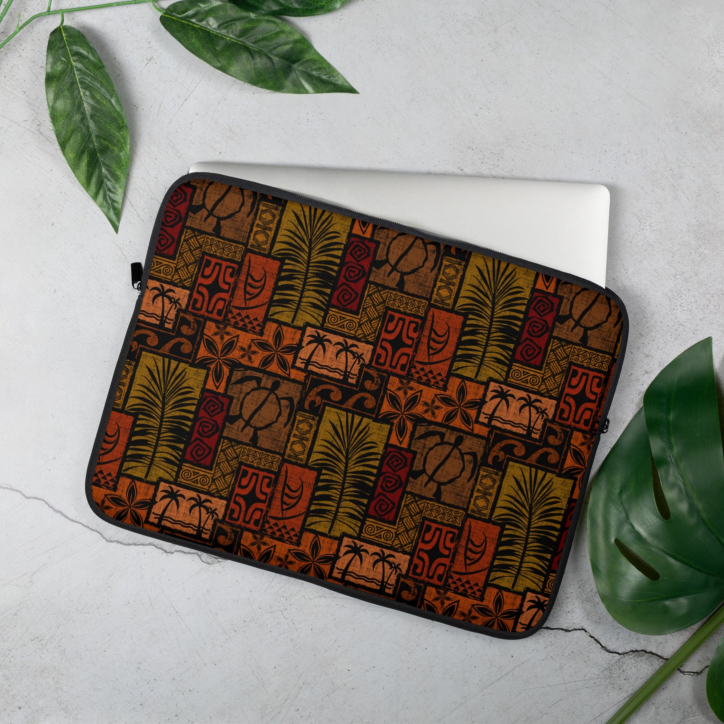Moku Malihini on Black Laptop Sleeve
