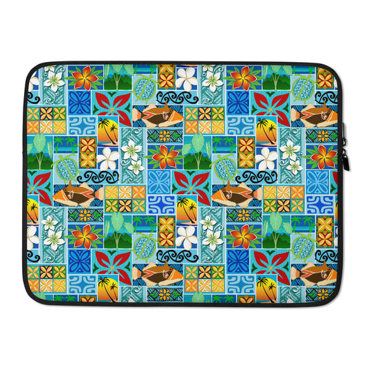 New Hawaiian Motif Laptop Sleeve