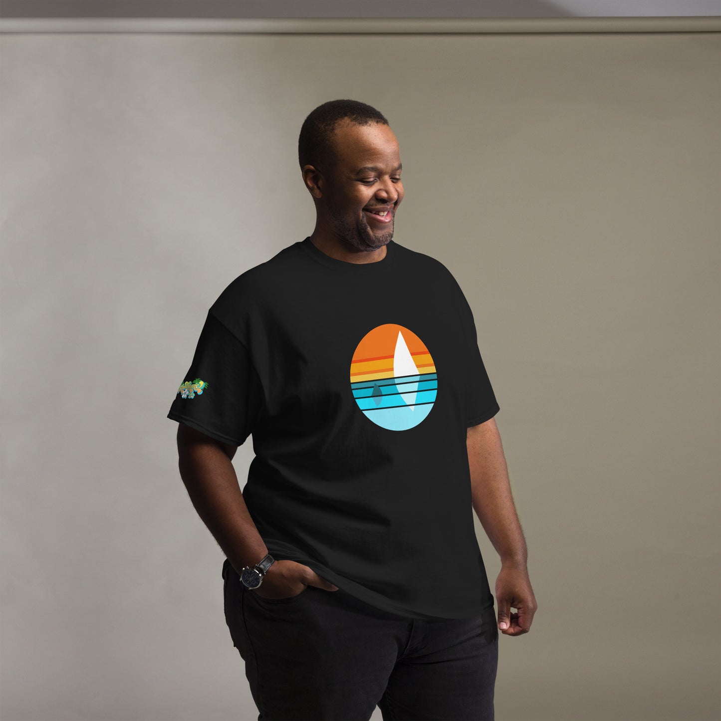 Shark Sailing Men's classic tee