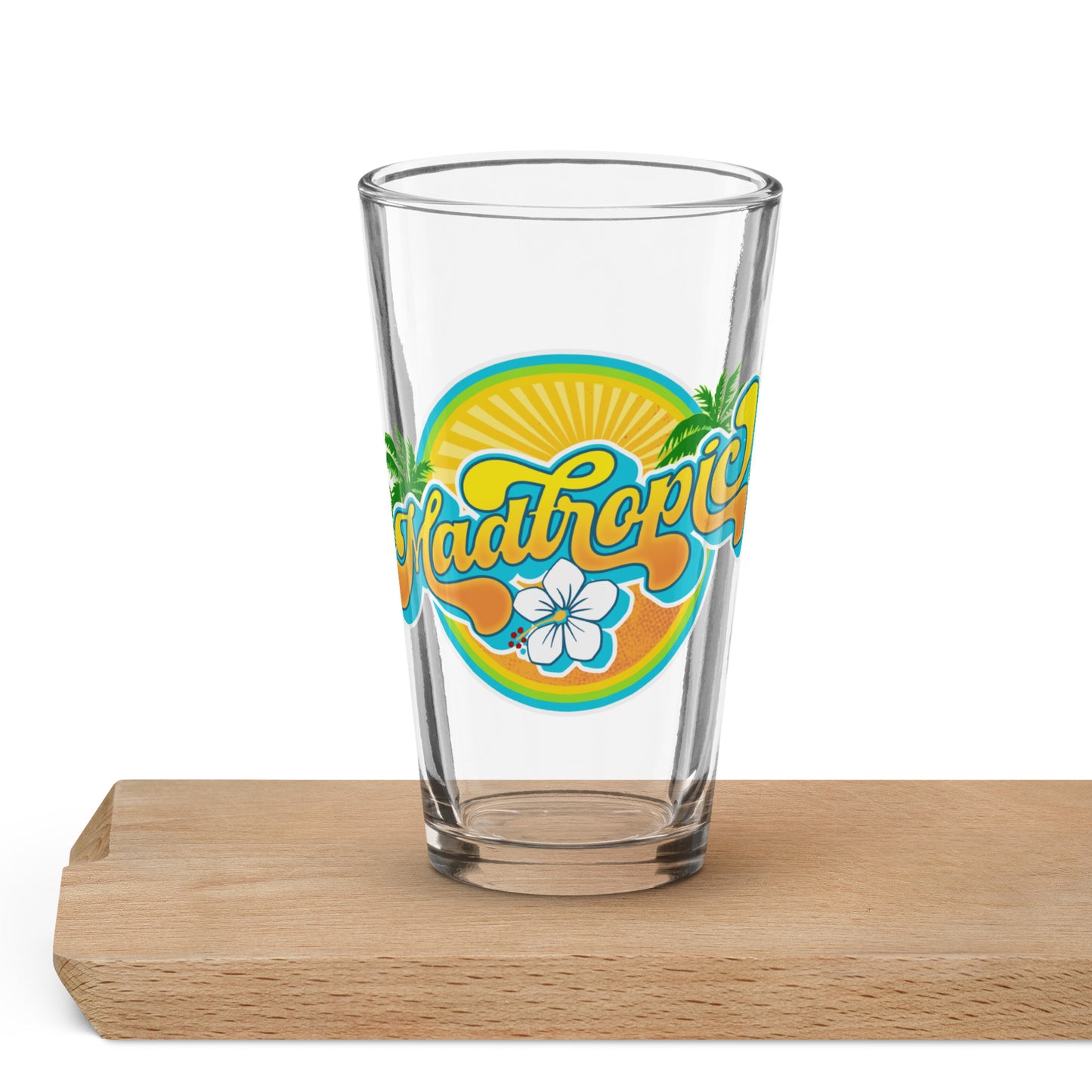 MadTropic Shaker pint glass