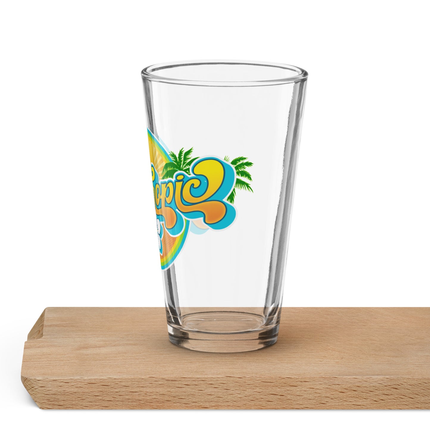 MadTropic Shaker pint glass
