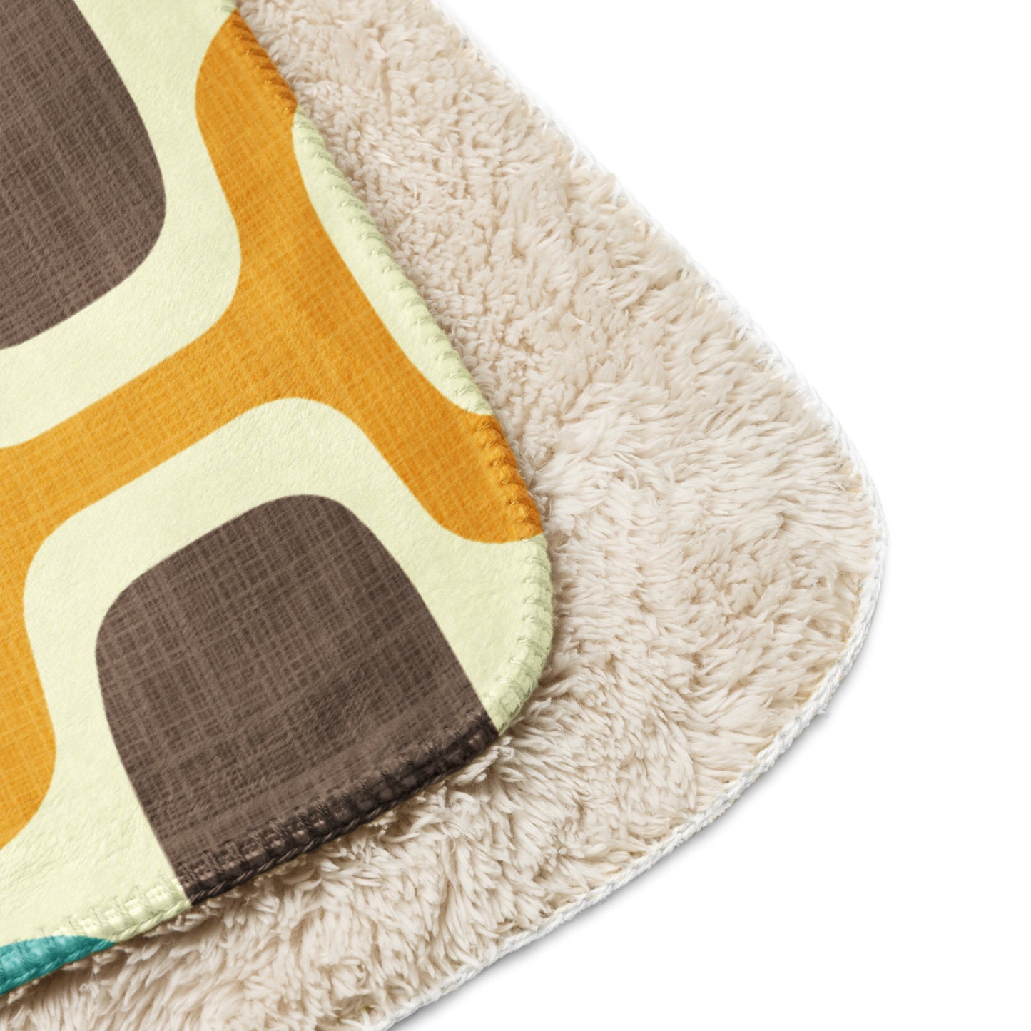 Palm Springs Coffee Break Sherpa blanket