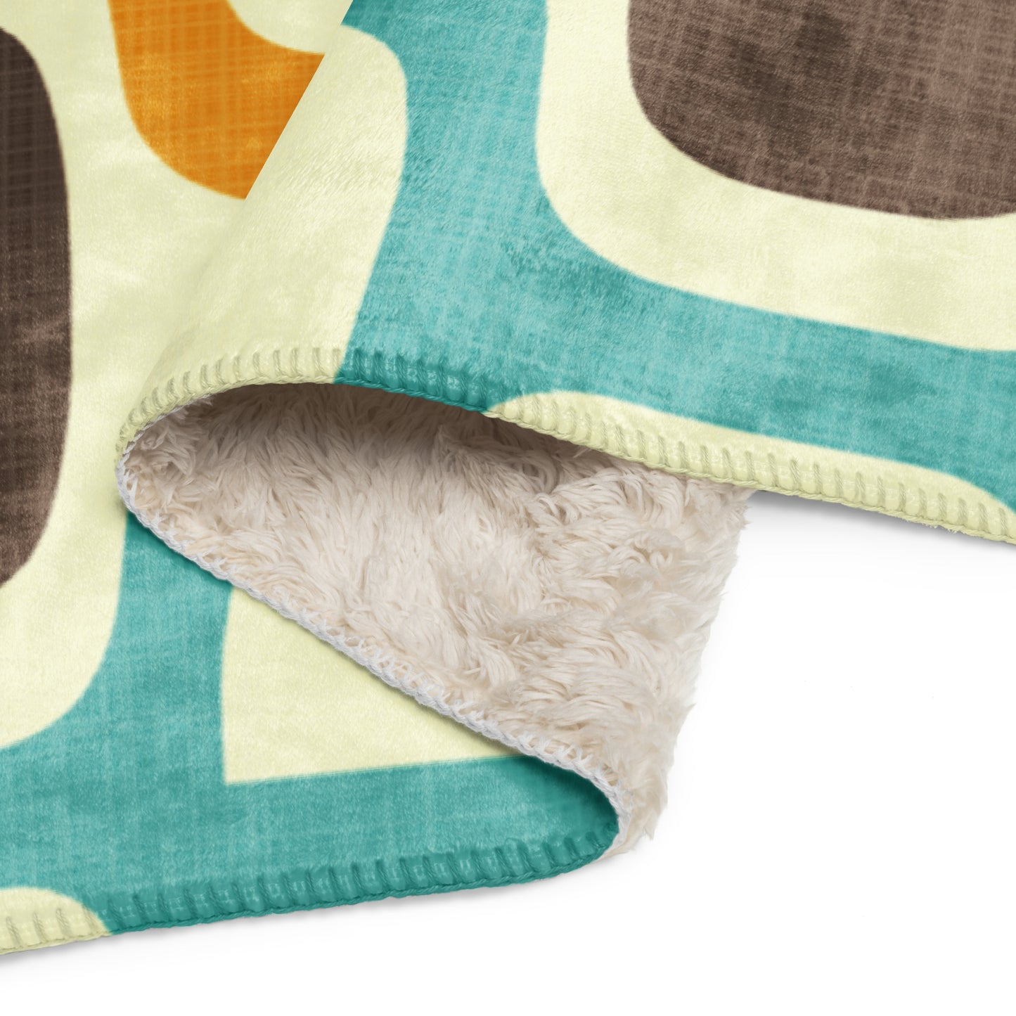 Palm Springs Coffee Break Sherpa blanket