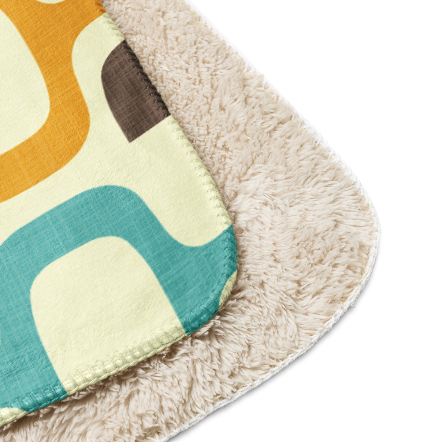Palm Springs Coffee Break Sherpa blanket