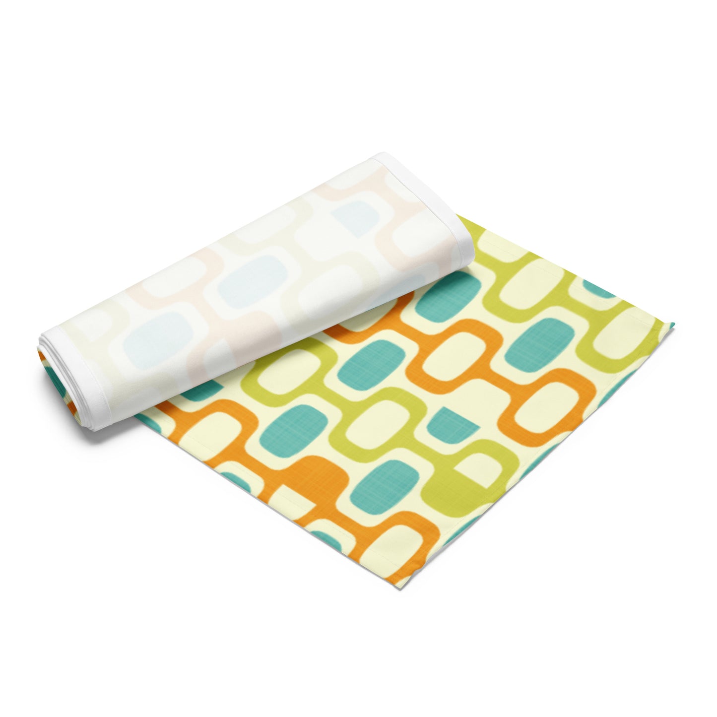 Tangerine Kiwi Caruso Table runner