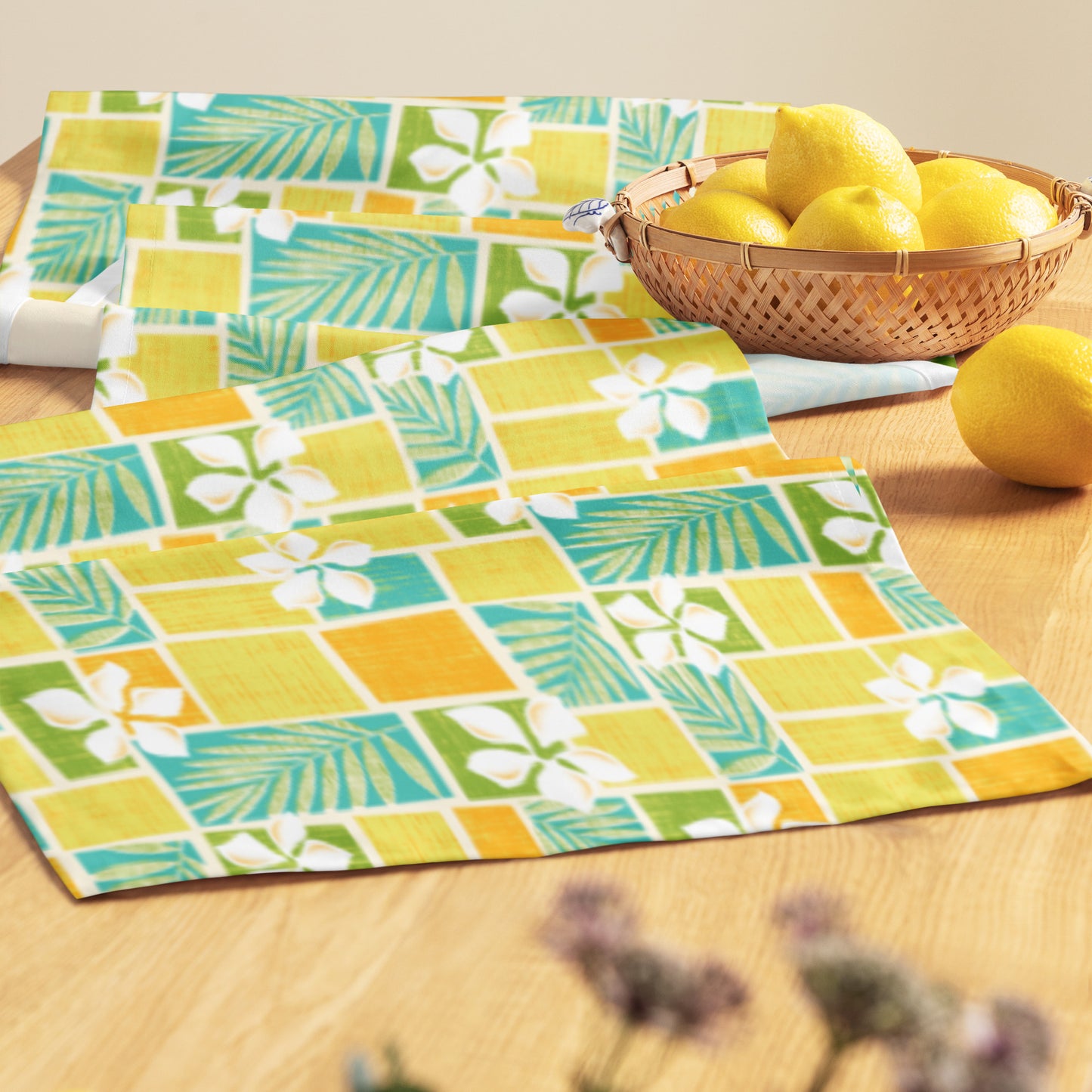 Dry Season Palms Table runner