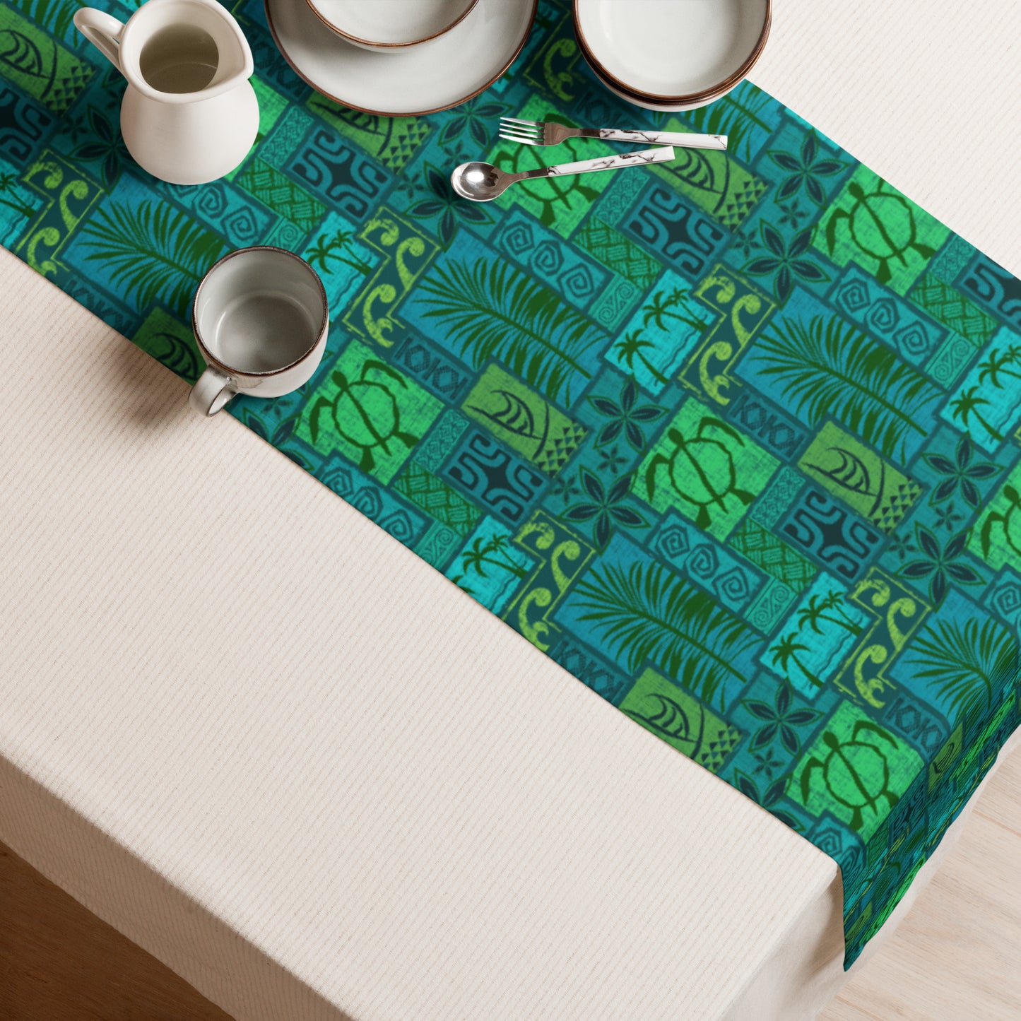 Moku Malihini Nahele Table runner