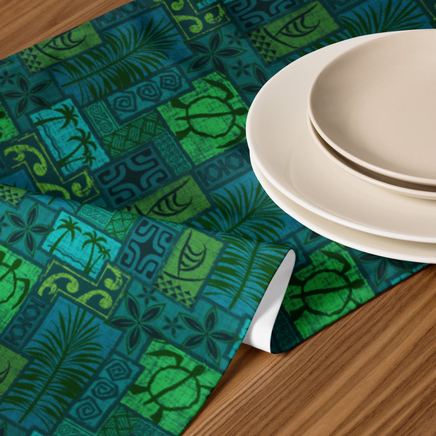 Moku Malihini Nahele Table runner