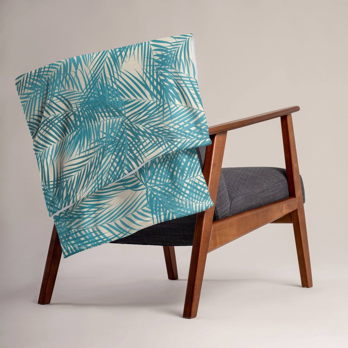 Frond Memories Lagoon Throw Blanket