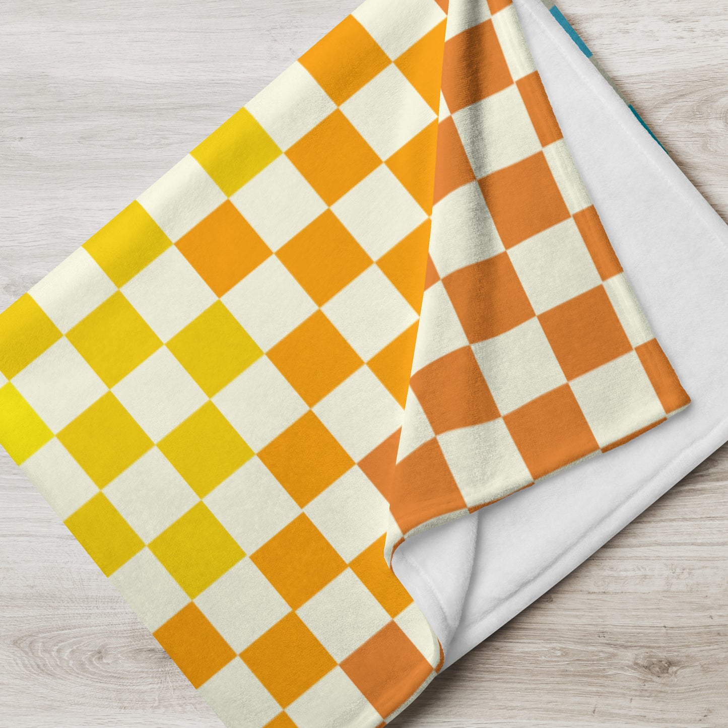 Warm & Cool Check Throw Blanket