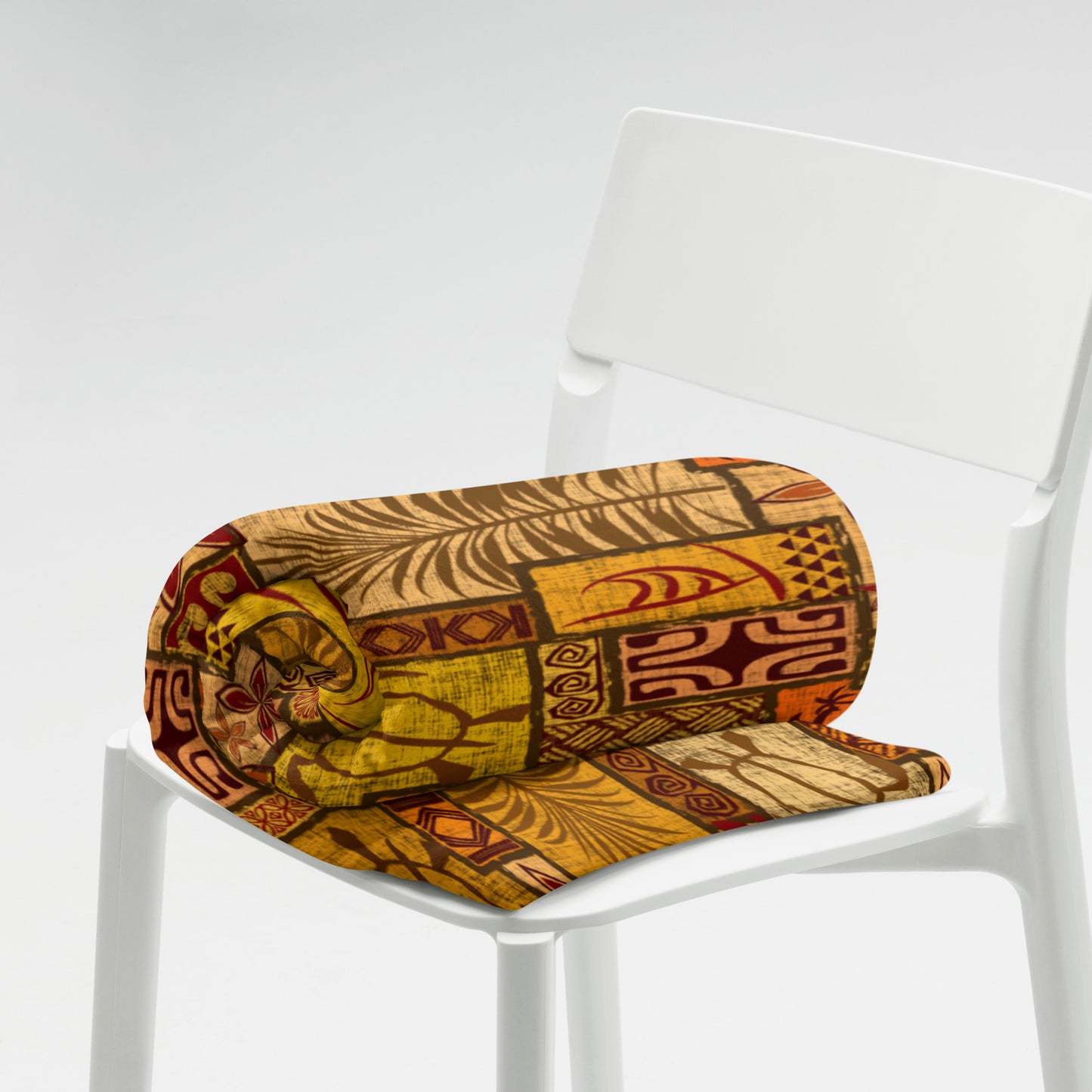 Moku Malihini Pele Sunset Throw Blanket