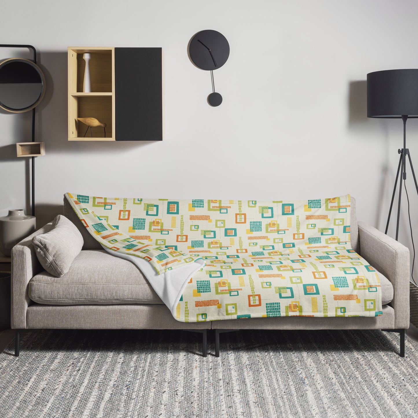 Palmdale '47 Throw Blanket