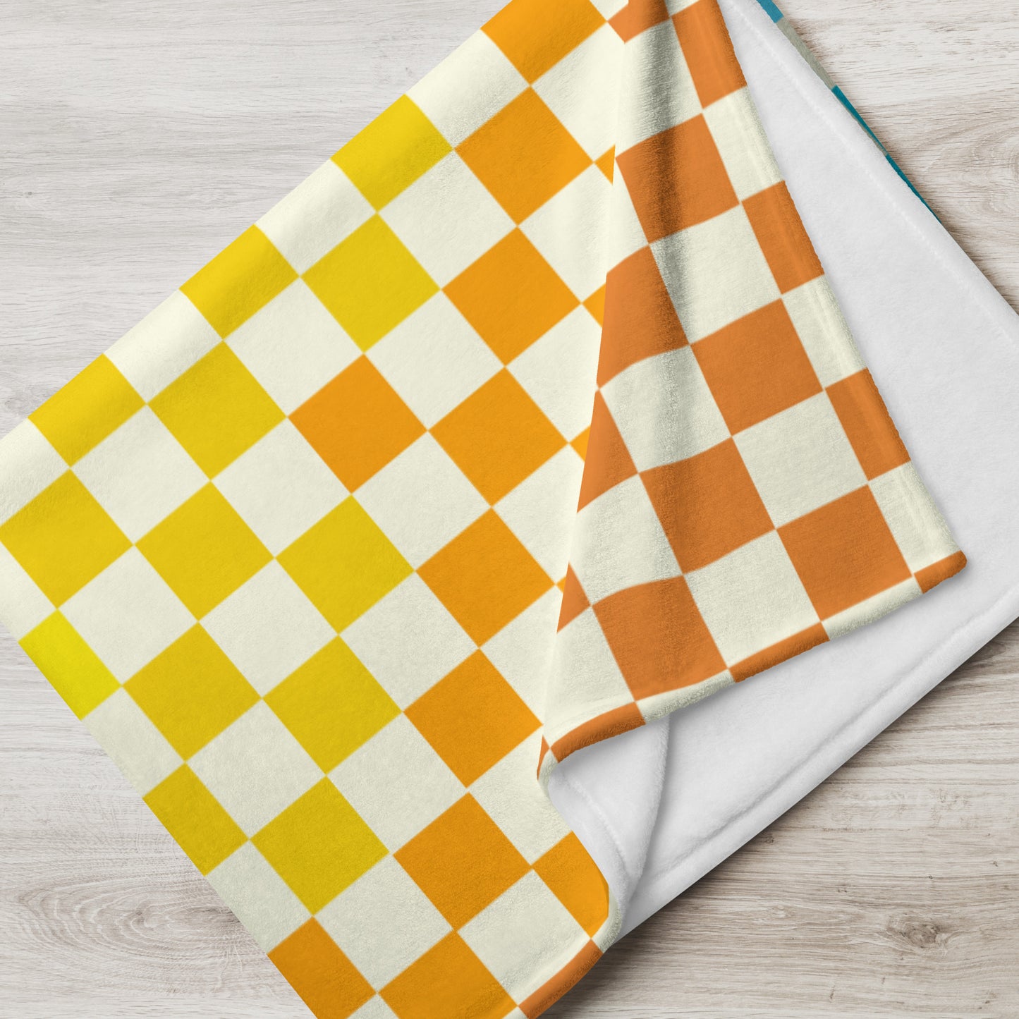 Warm & Cool Check Throw Blanket