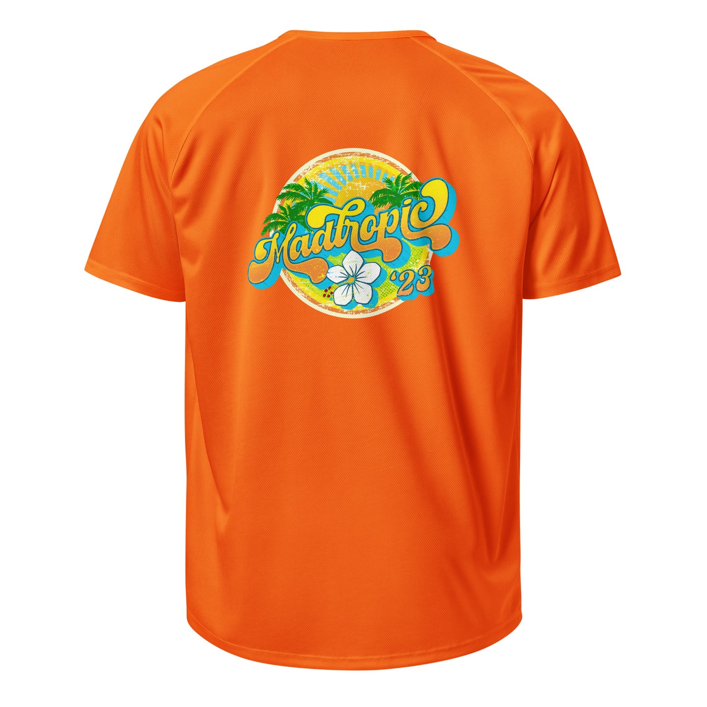 MadTropic '23 Orange Crate Logo Unisex sports jersey