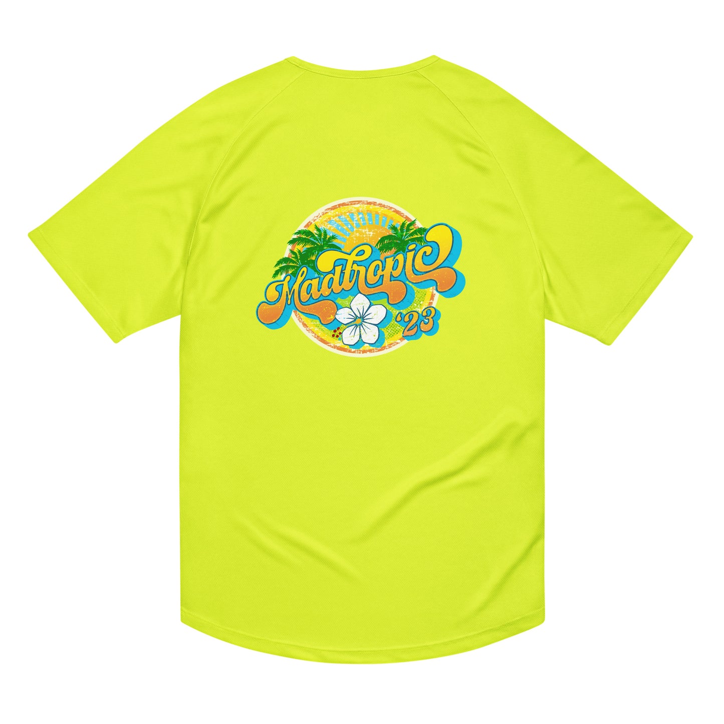 MadTropic '23 Orange Crate Logo Unisex sports jersey