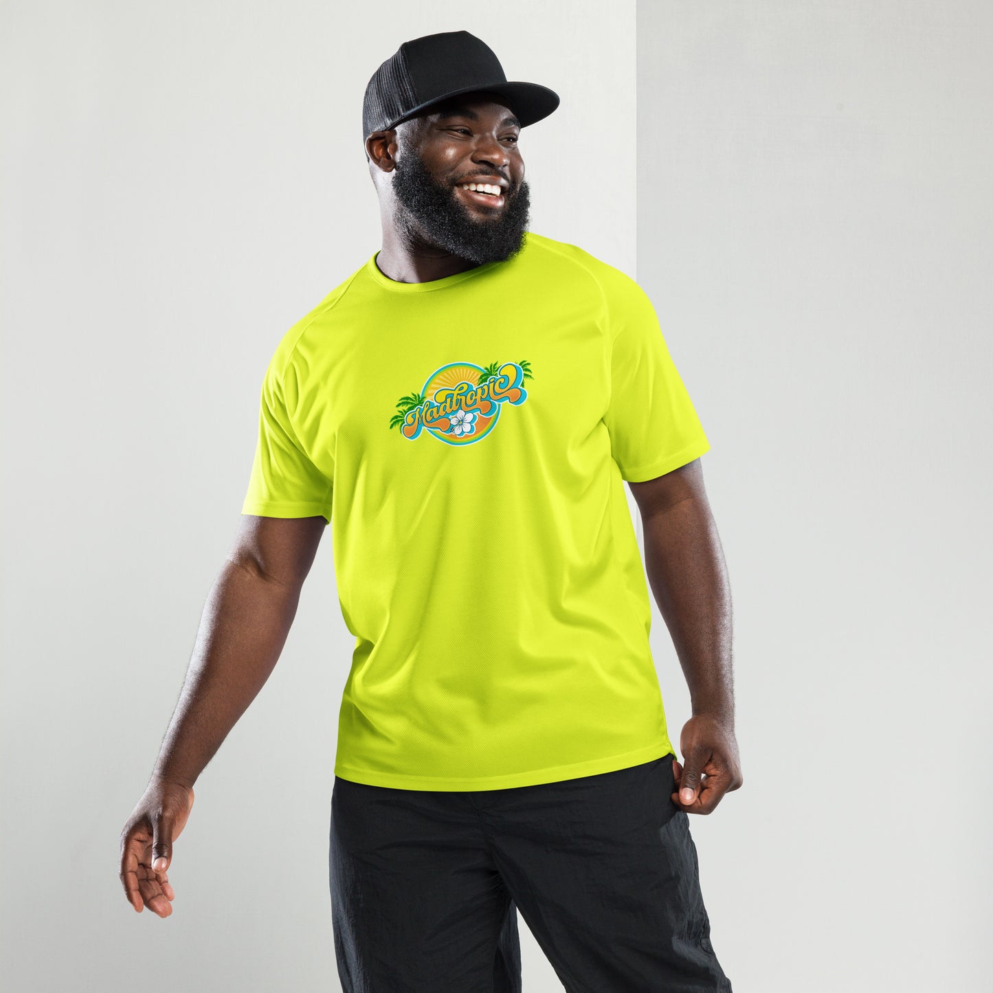 MadTropic '23 Orange Crate Logo Unisex sports jersey