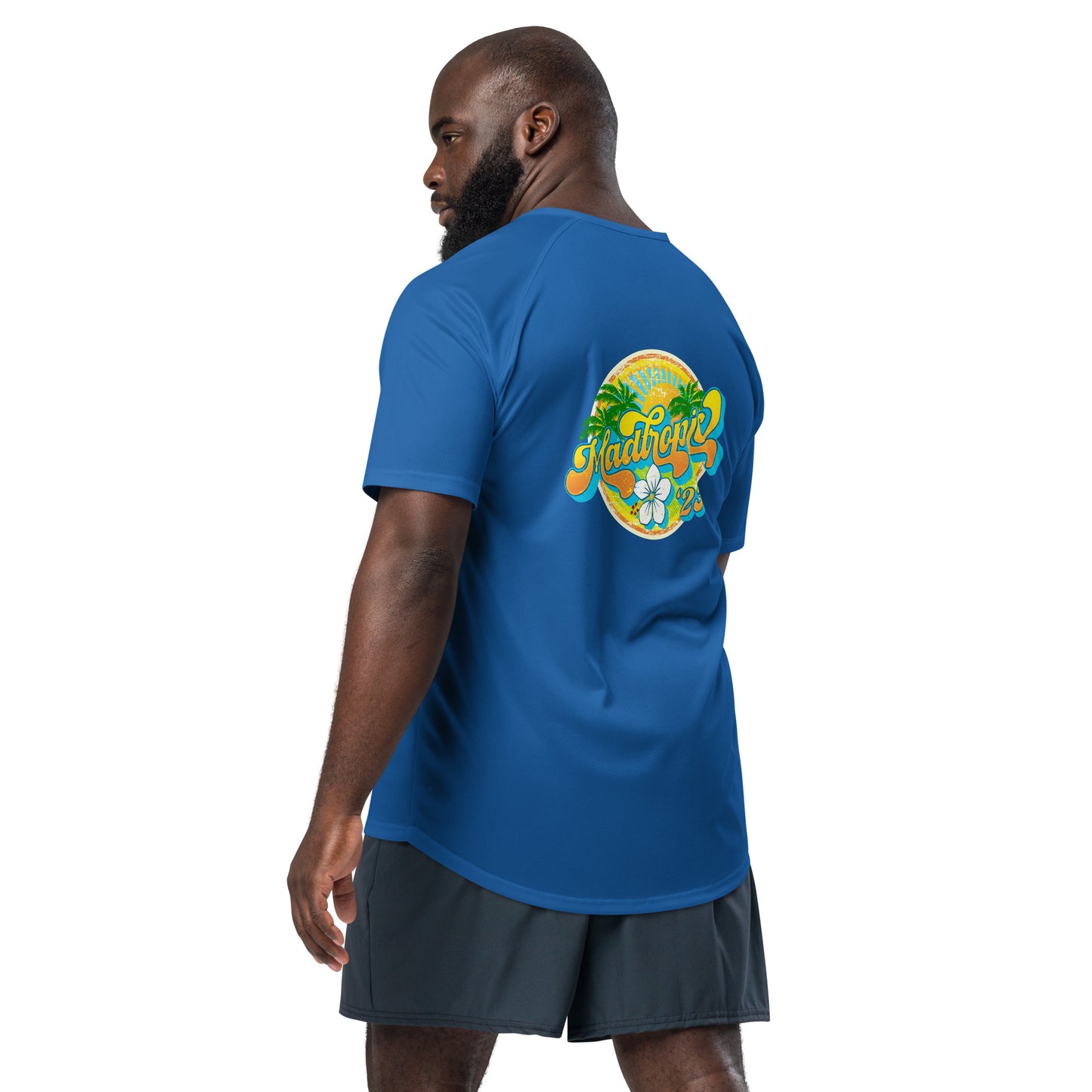 MadTropic '23 Orange Crate Logo Unisex sports jersey