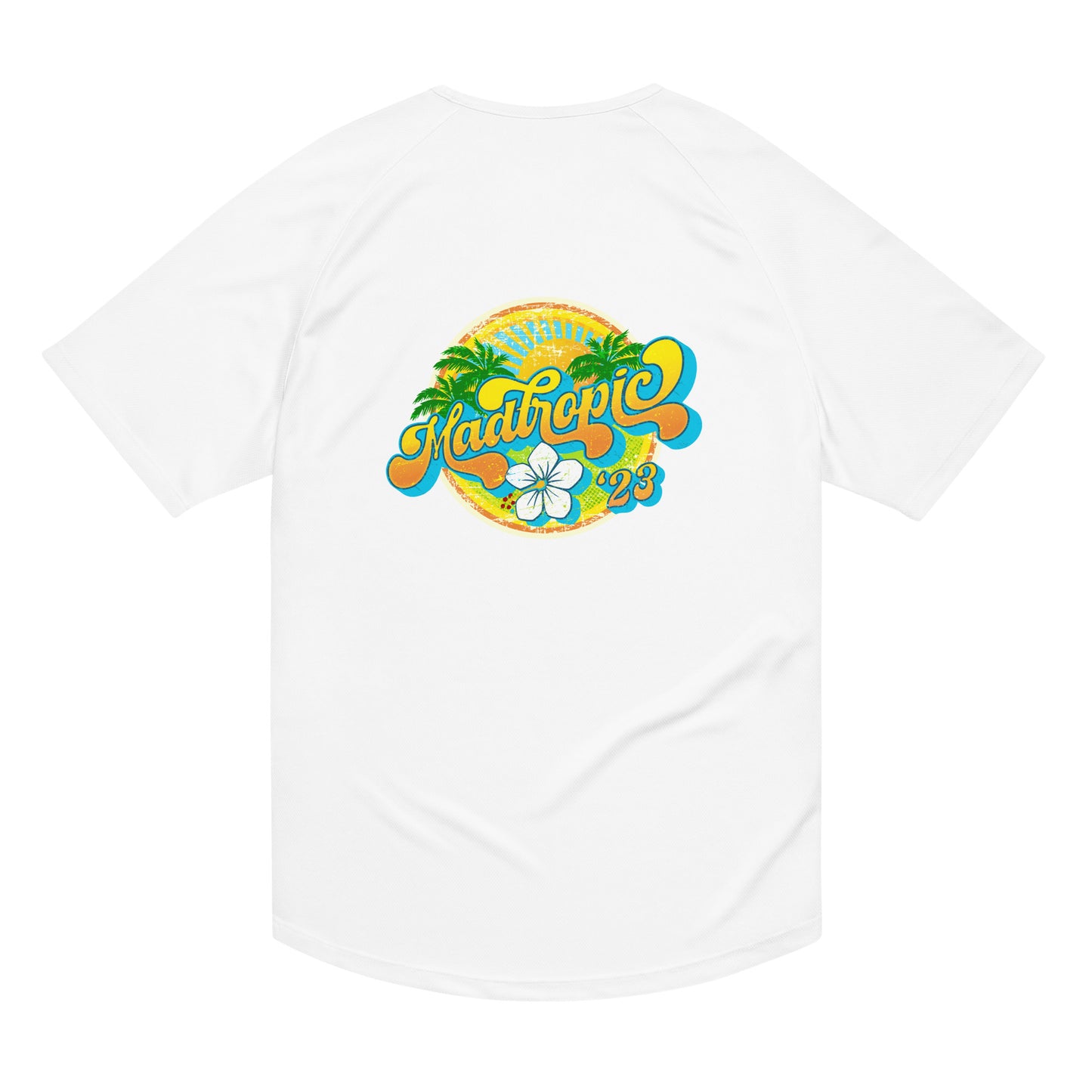 MadTropic '23 Orange Crate Logo Unisex sports jersey