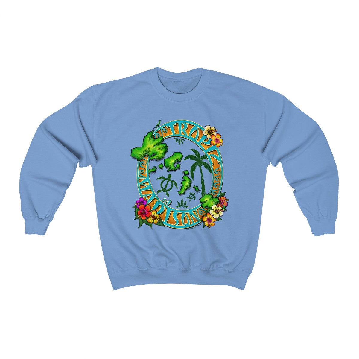 Tropic of Madison Unisex Heavy Blend™ Crewneck Sweatshirt - The Mad Tropic