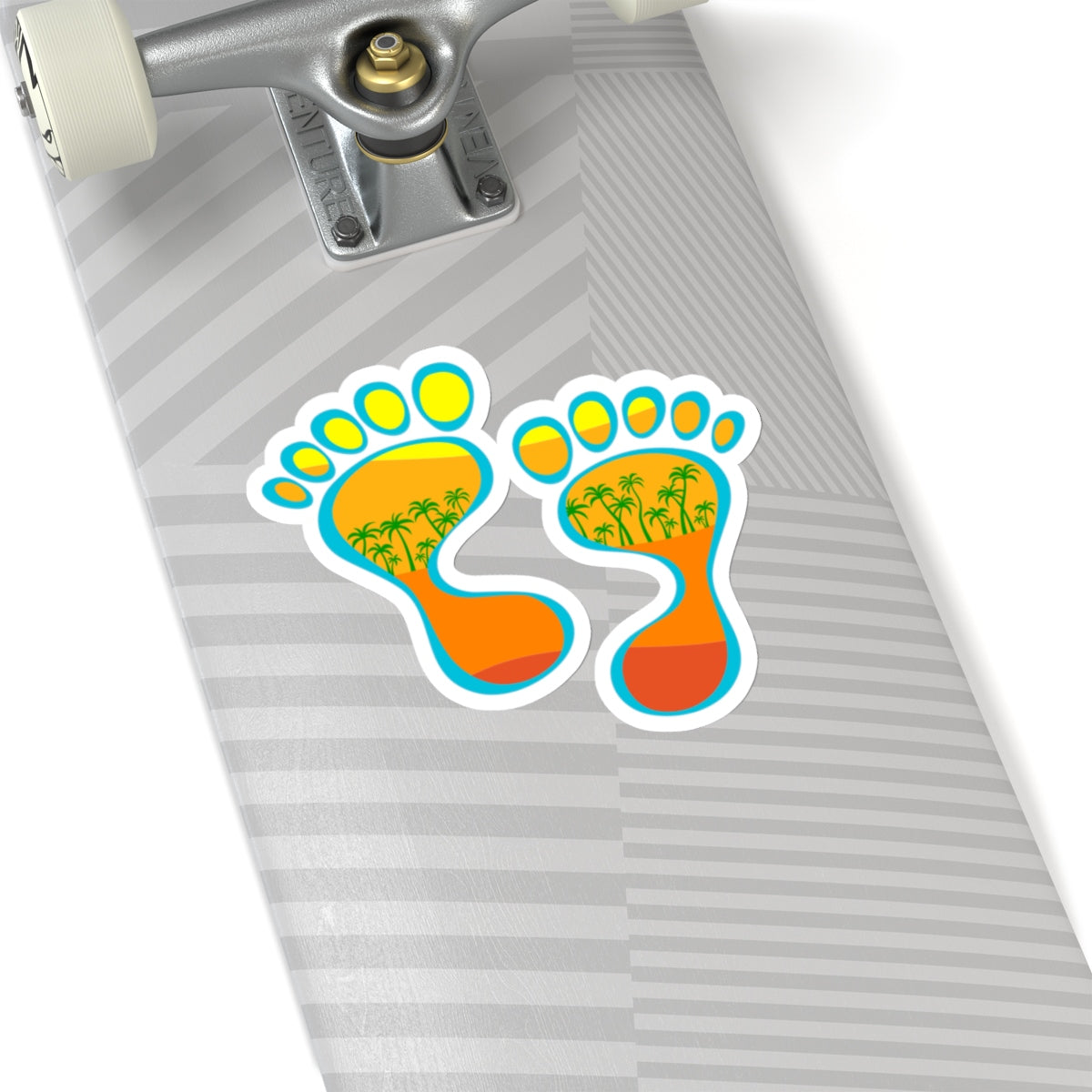 Warm Feet Kiss-Cut Stickers - The Mad Tropic