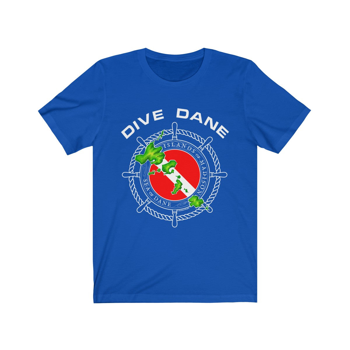 Dive Dane Unisex Jersey Short Sleeve Tee - The Mad Tropic