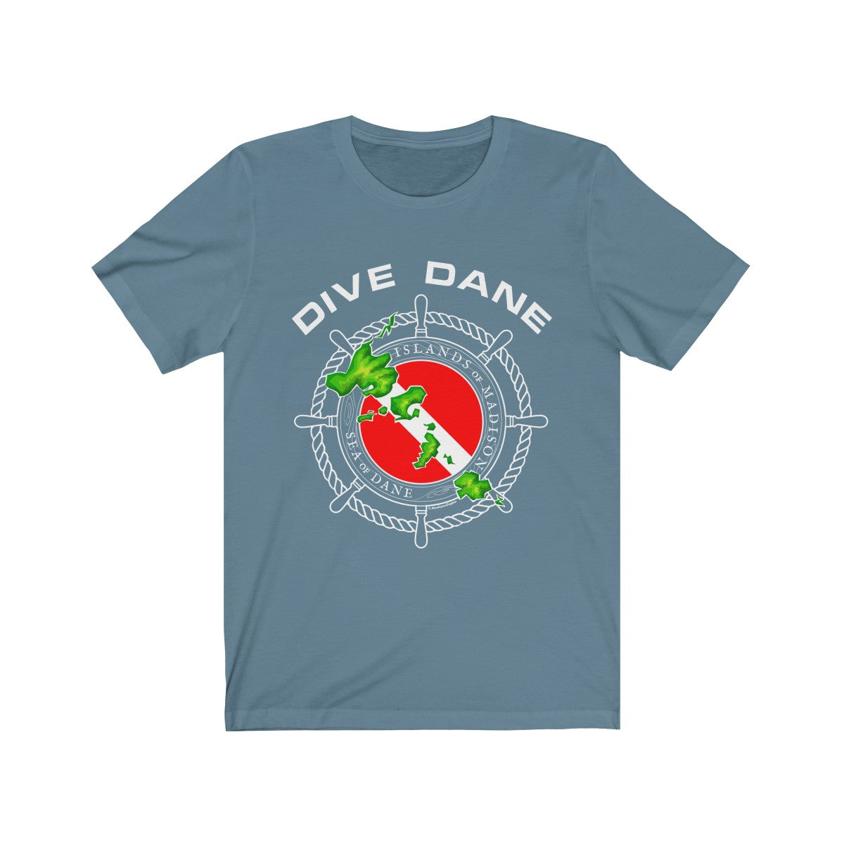Dive Dane Unisex Jersey Short Sleeve Tee - The Mad Tropic