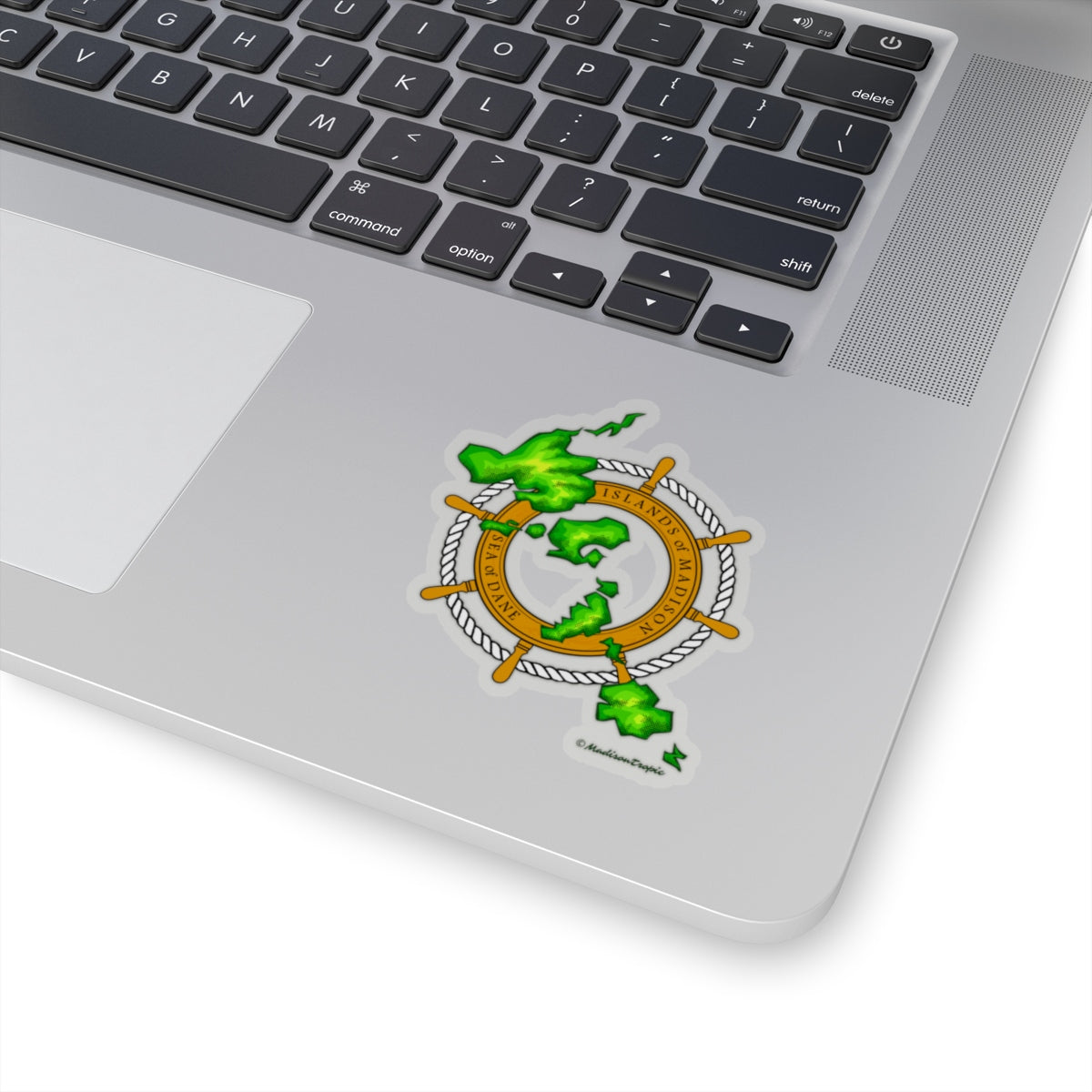 Island Wheel Kiss-Cut Stickers - The Mad Tropic