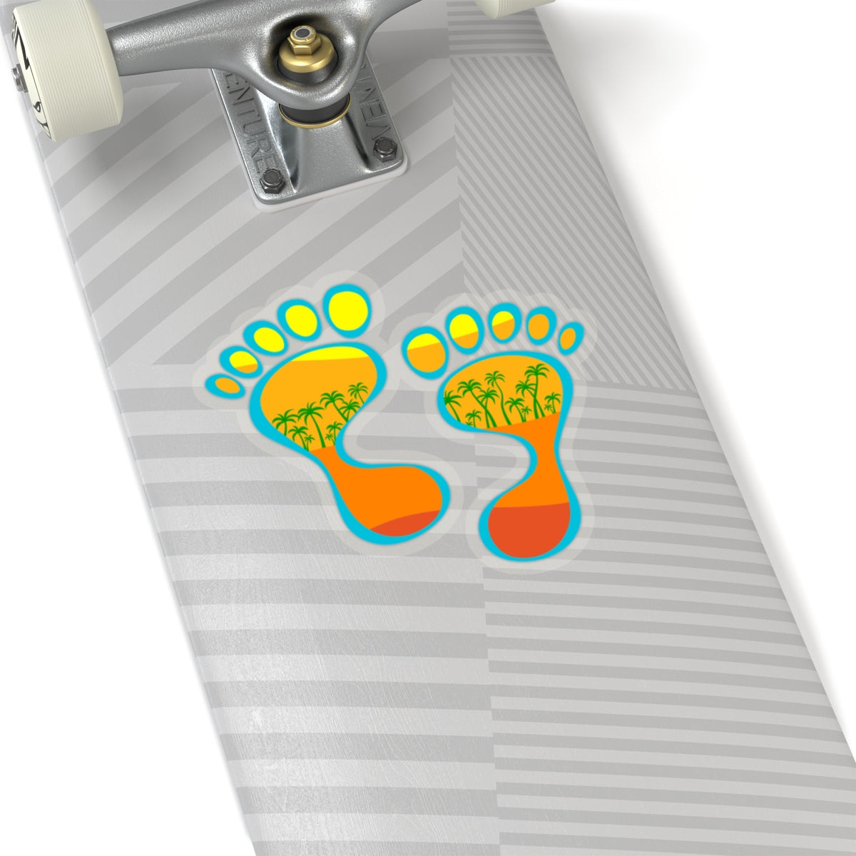 Warm Feet Kiss-Cut Stickers - The Mad Tropic