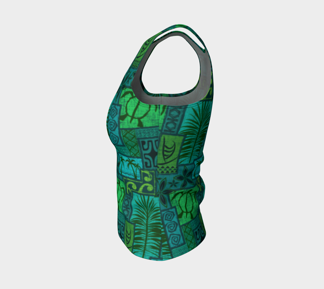Moku Malihini Fitted Tank Top - The Mad Tropic