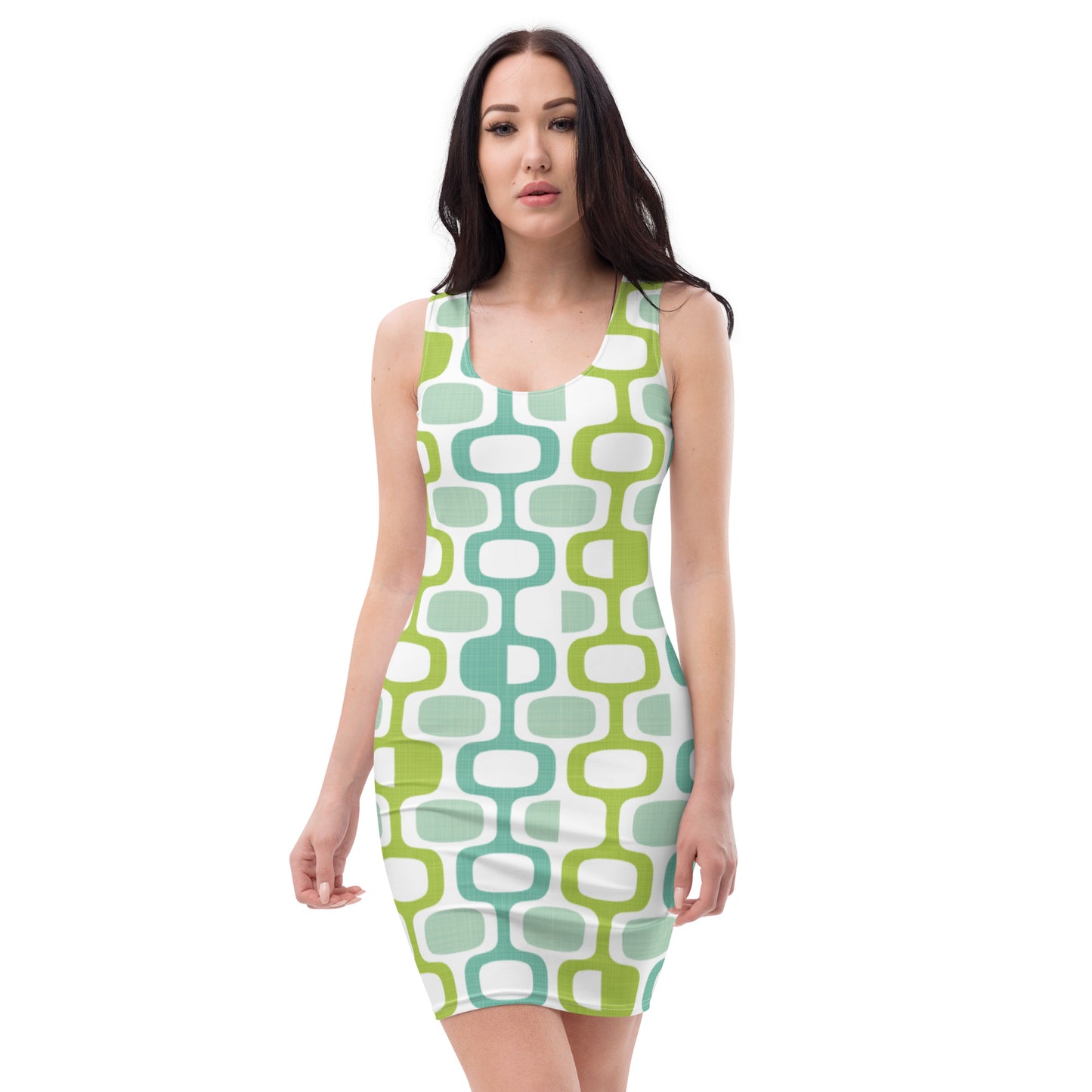 Whatco Cool Jazz Fitted Dress