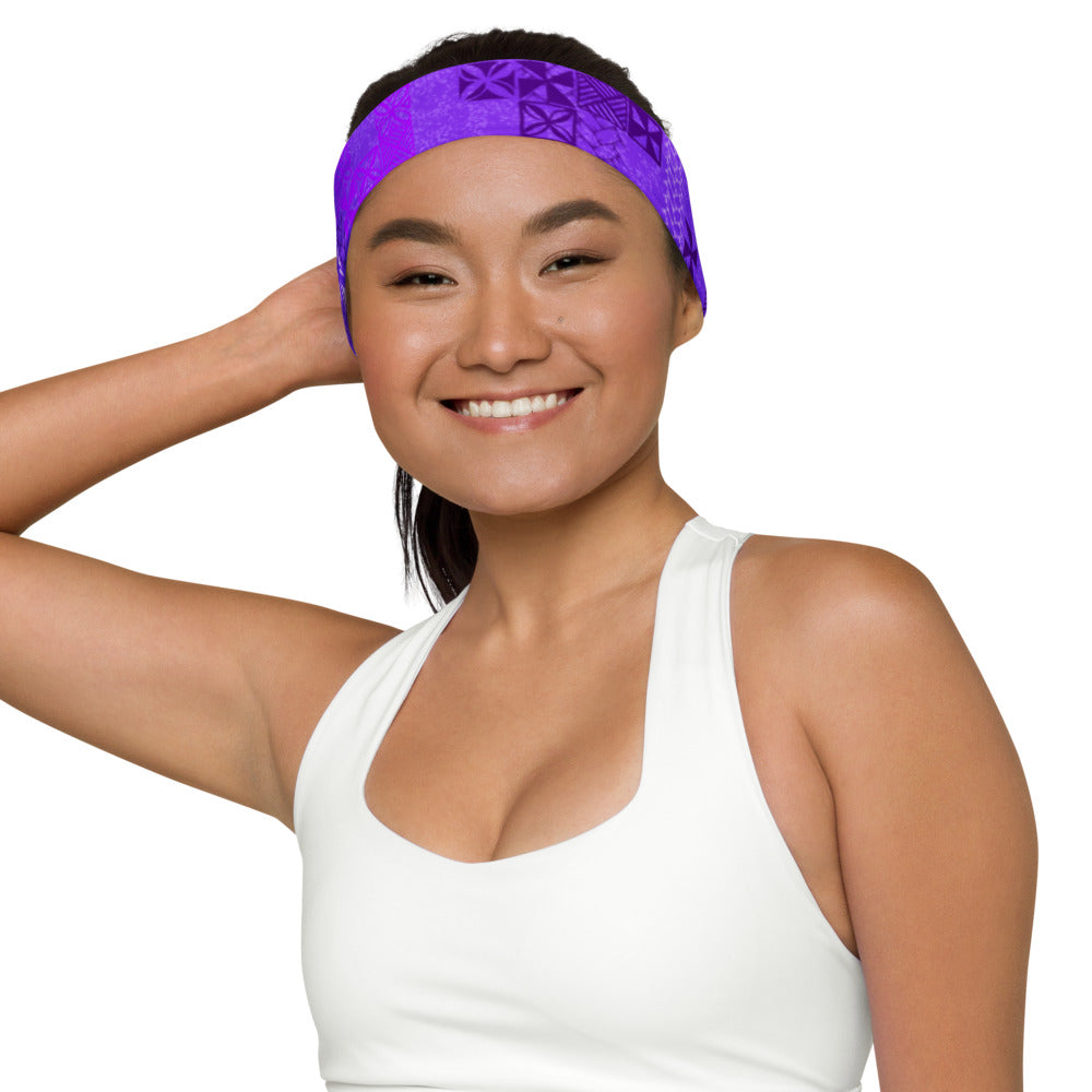 Tapa Tuesday Purple Headband