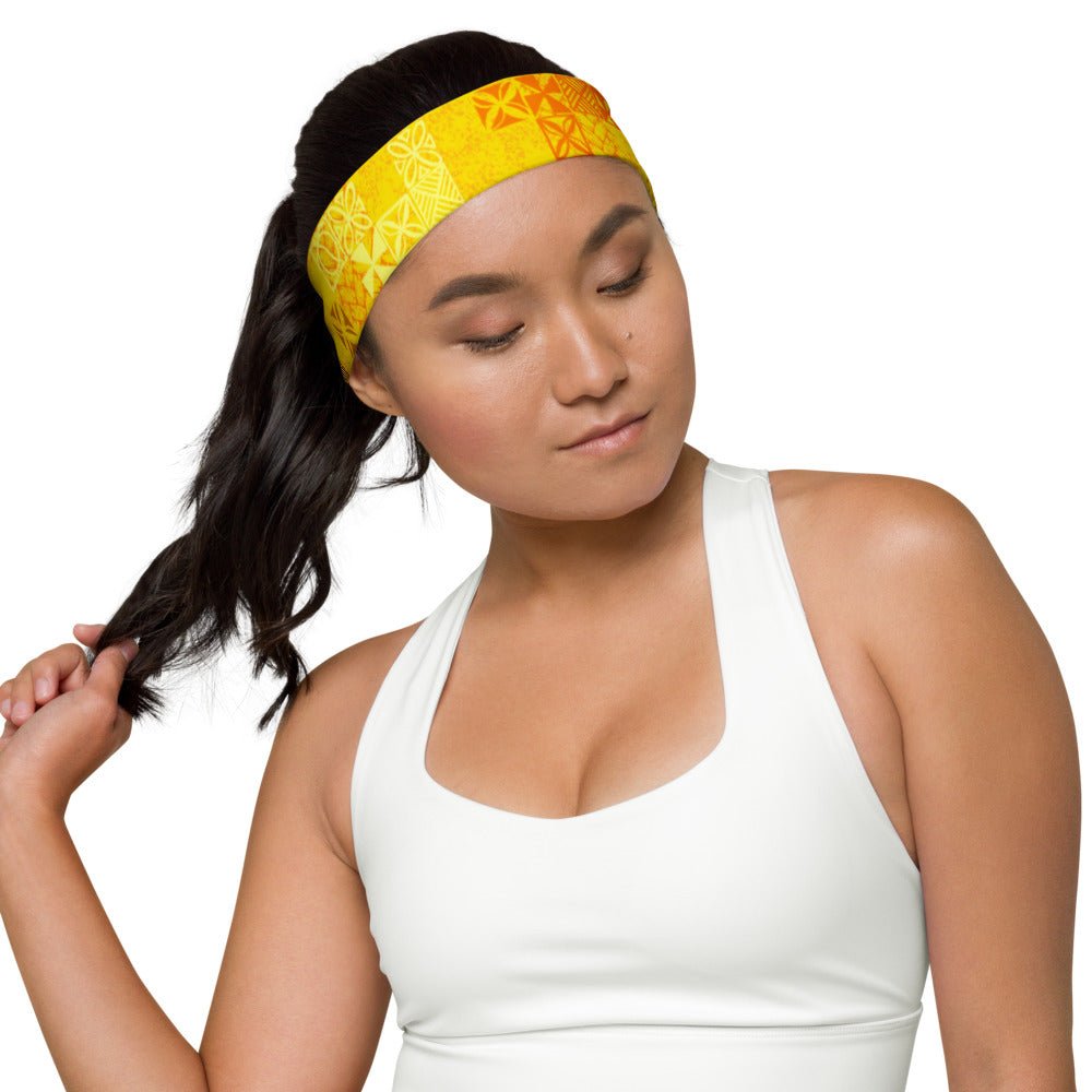 Tapa Tuesday Yellow Headband