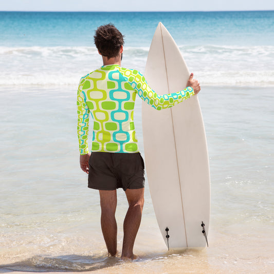 WhatCo Bright Spring Men's Rash Guard