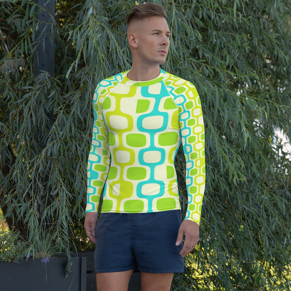 WhatCo Bright Spring Men's Rash Guard